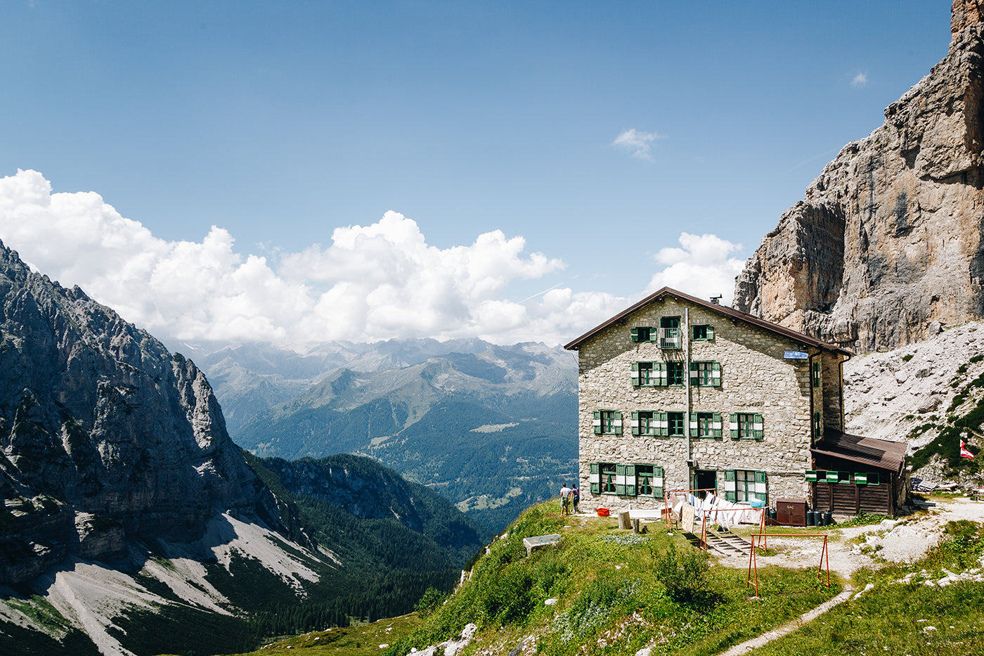 From Hut To Hut Through Limestone Peaks