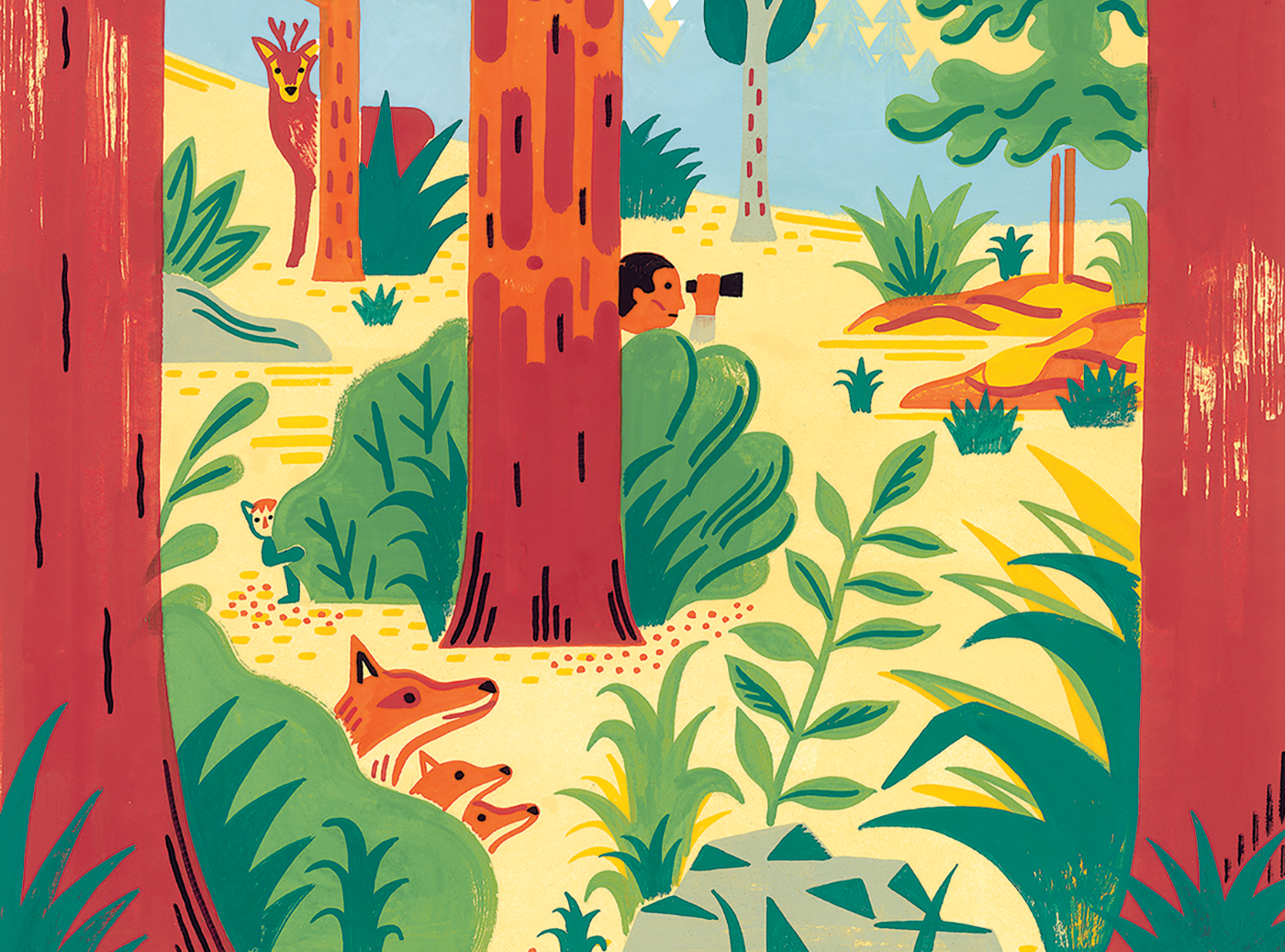 LITTLE GESTALTEN MASKS IN THE FOREST A STORY TOLD WITH MASKS