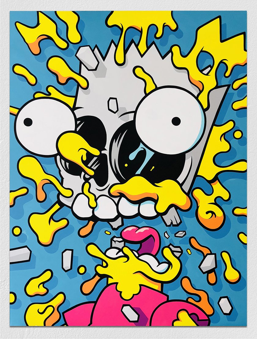 Deconstructive Pop Artist Matt Gondek Makes Art Explode
