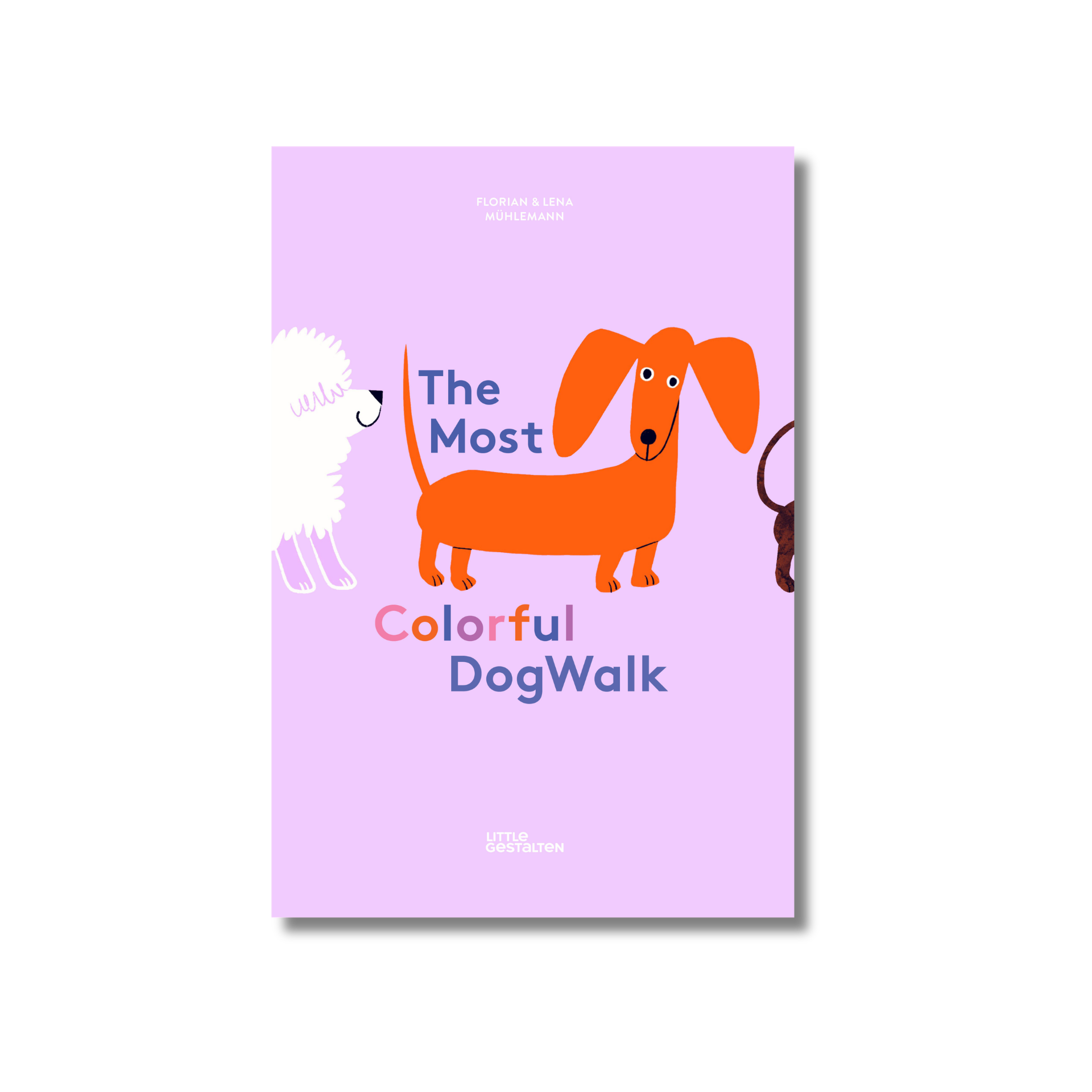 The Most Colorful Dog Walk