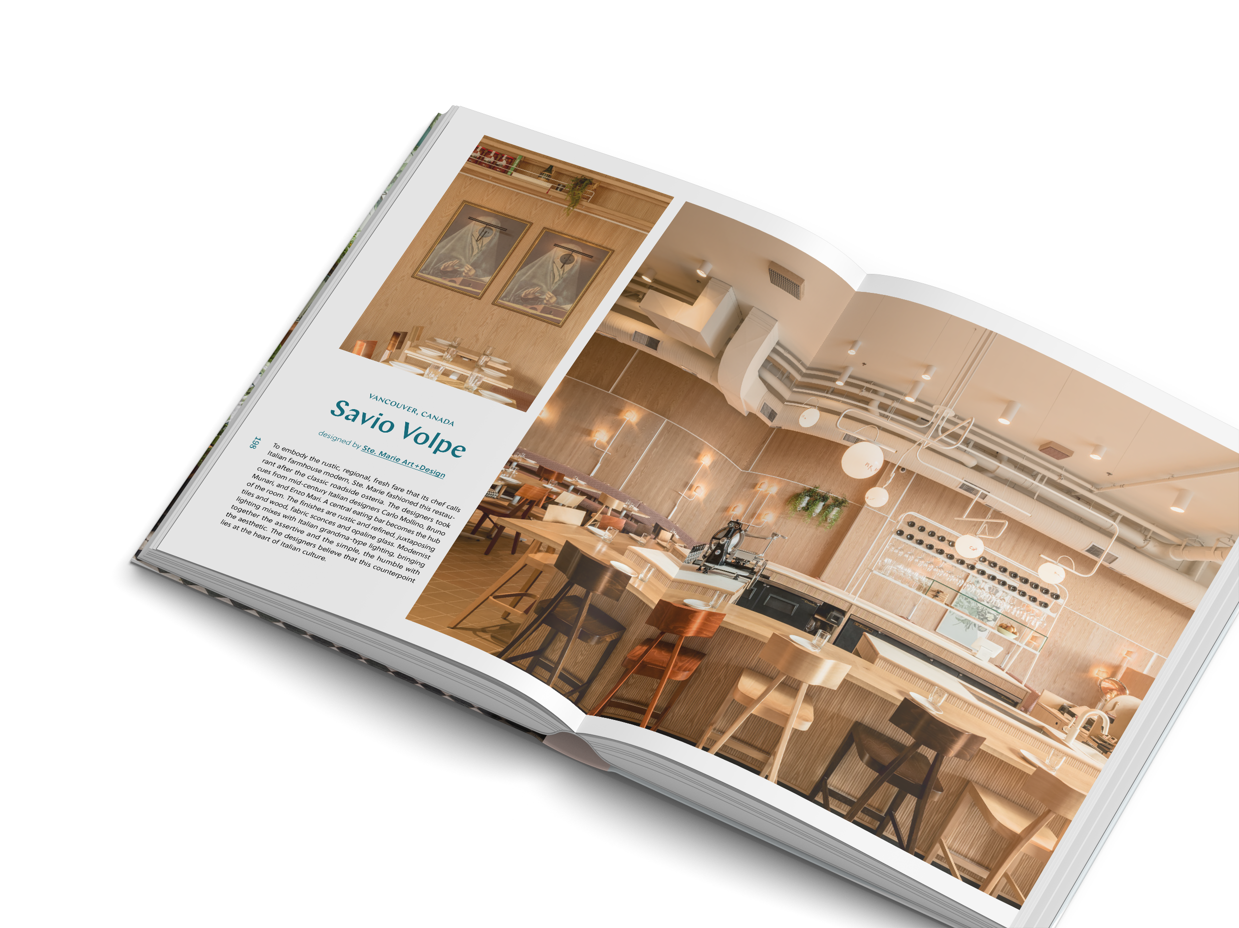 Appetizer restaurant café food interior gestalten book