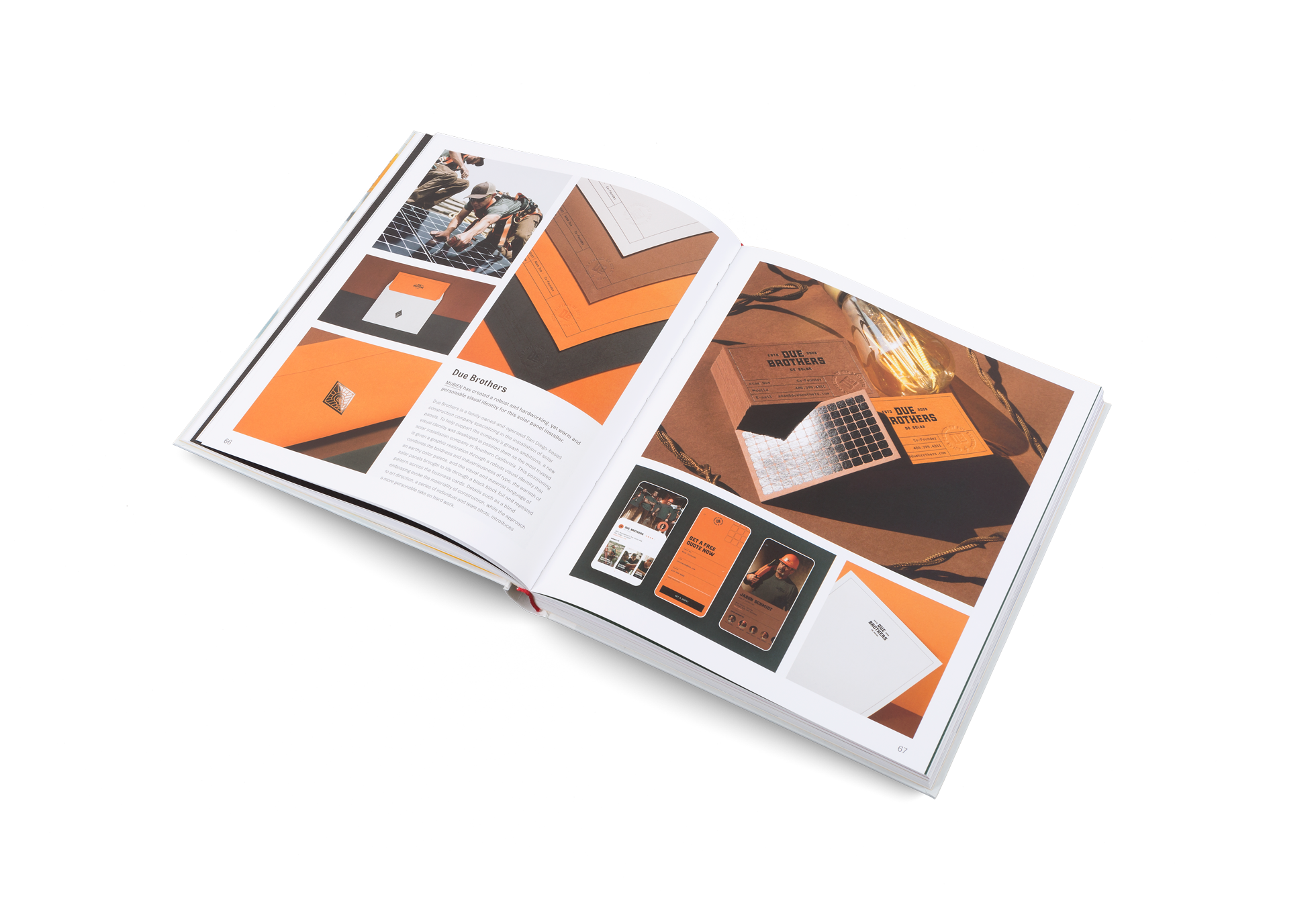 MUBIEN has created a robust and hardworking, yet warm and personable visual identity for this solar panel installer.