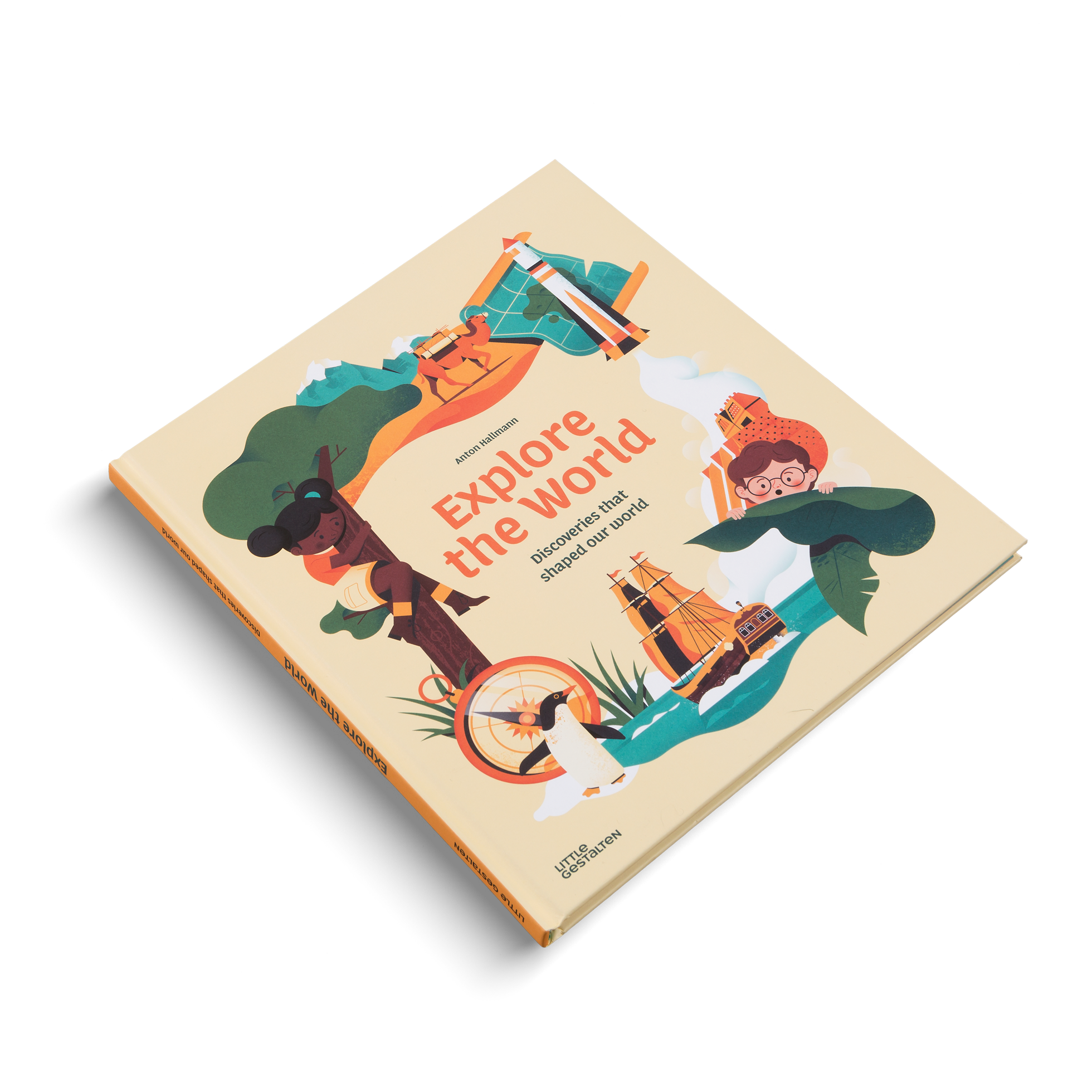 Explore the World in this children's book by Little Gestalten