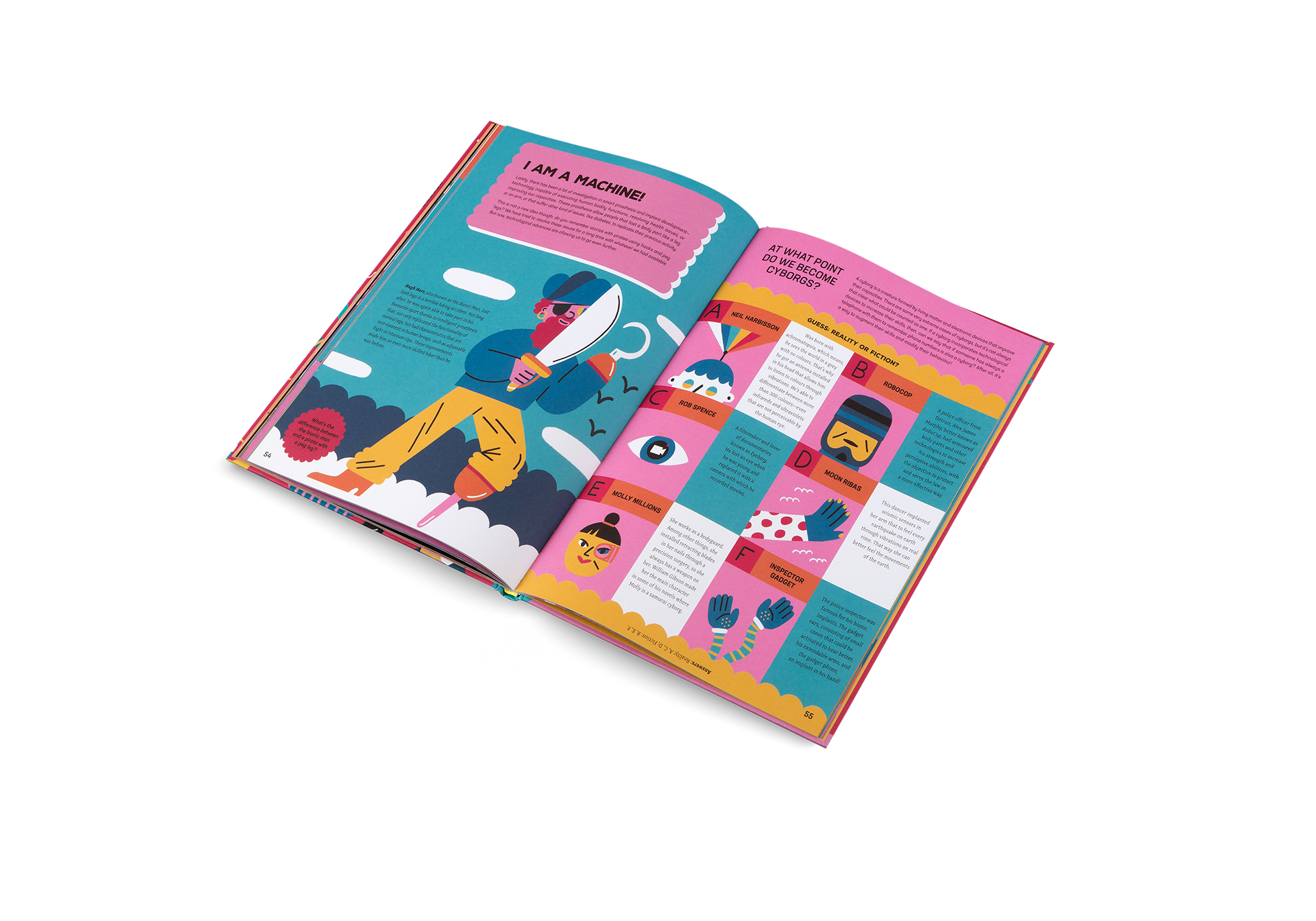 Lately, there has been a lot of investigation in smart prosthesis and implant development— technology capable of executing human bodily functions, resolving health issues, or improving our capacities. These prosthesis allow people that lost a body part like a leg or an arm, or that suffer other kind of issues, like diabetes, to replicate their previous activity. Read more about this in Hello, Robot! a book by Little Gestalten.