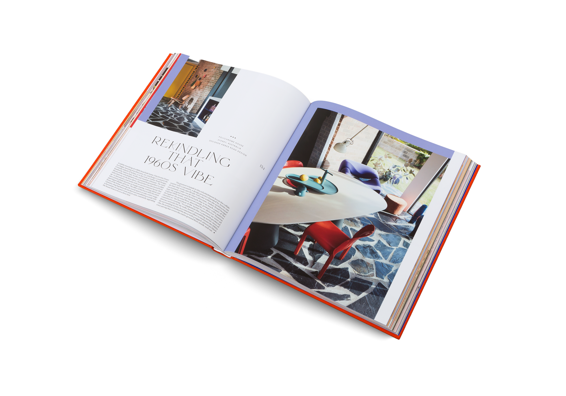 1960s interior design vibe in the House of Glam