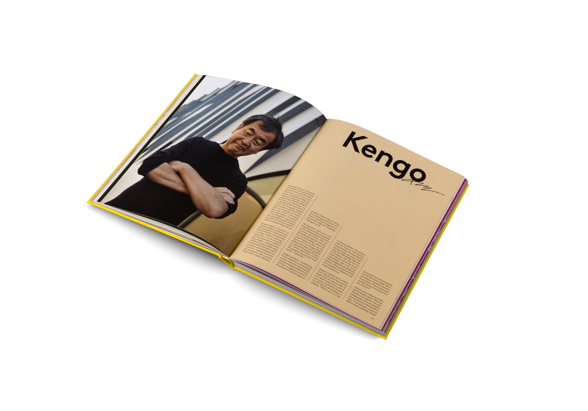 Japanese architect Kengo Kuma explains his vision in How to be a Tastemaker by Semaine and gestalten