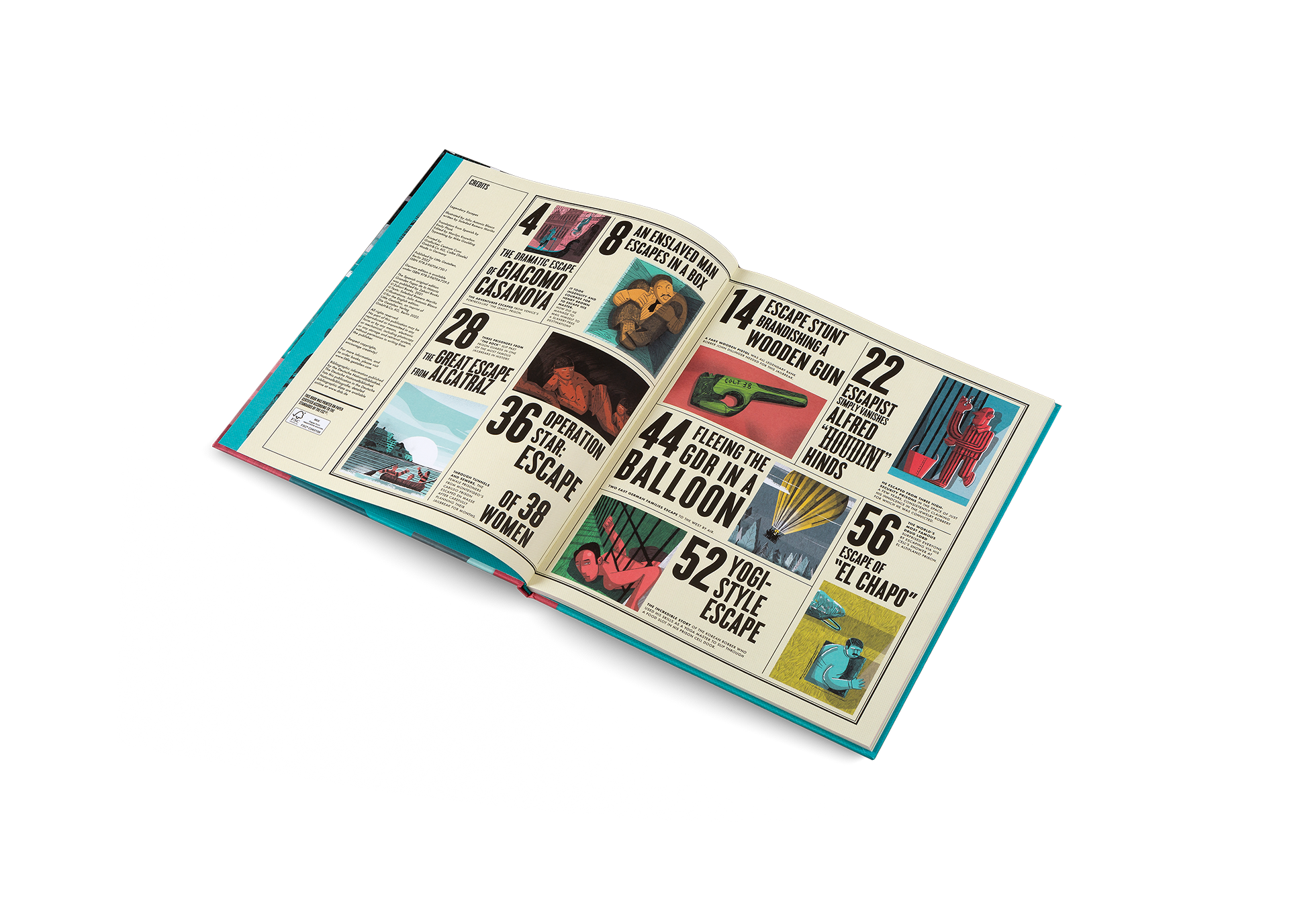 Meet the free spirits from Legendary Escapes, a children's book by Soleda Romero and Julio Antonio Blasco.