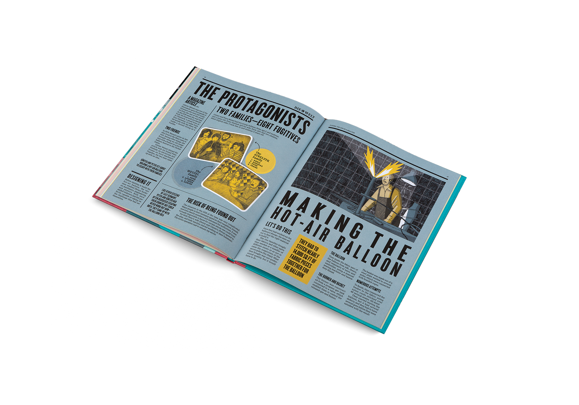 Günter Wetzel was one of the thousands upon thousands of Germans who were left isolat- ed from the rest of the world in the GDR when the wall was built. He lived with his family in Pössneck, a small town in East Germany, 12 miles from the border with the West. He made a decent living as a builder.