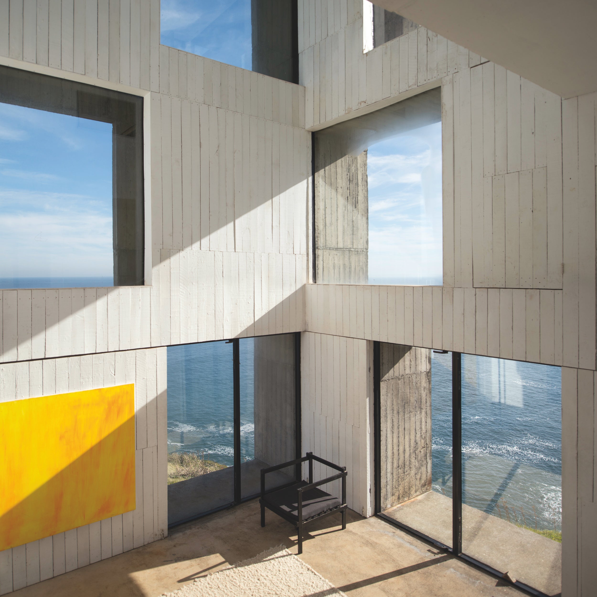 Casa Poli is a space for creativity and self-reflection designed by Pezo von Ellrichshausen. This house in Chile is featured in Living In by gestalten and Openhouse