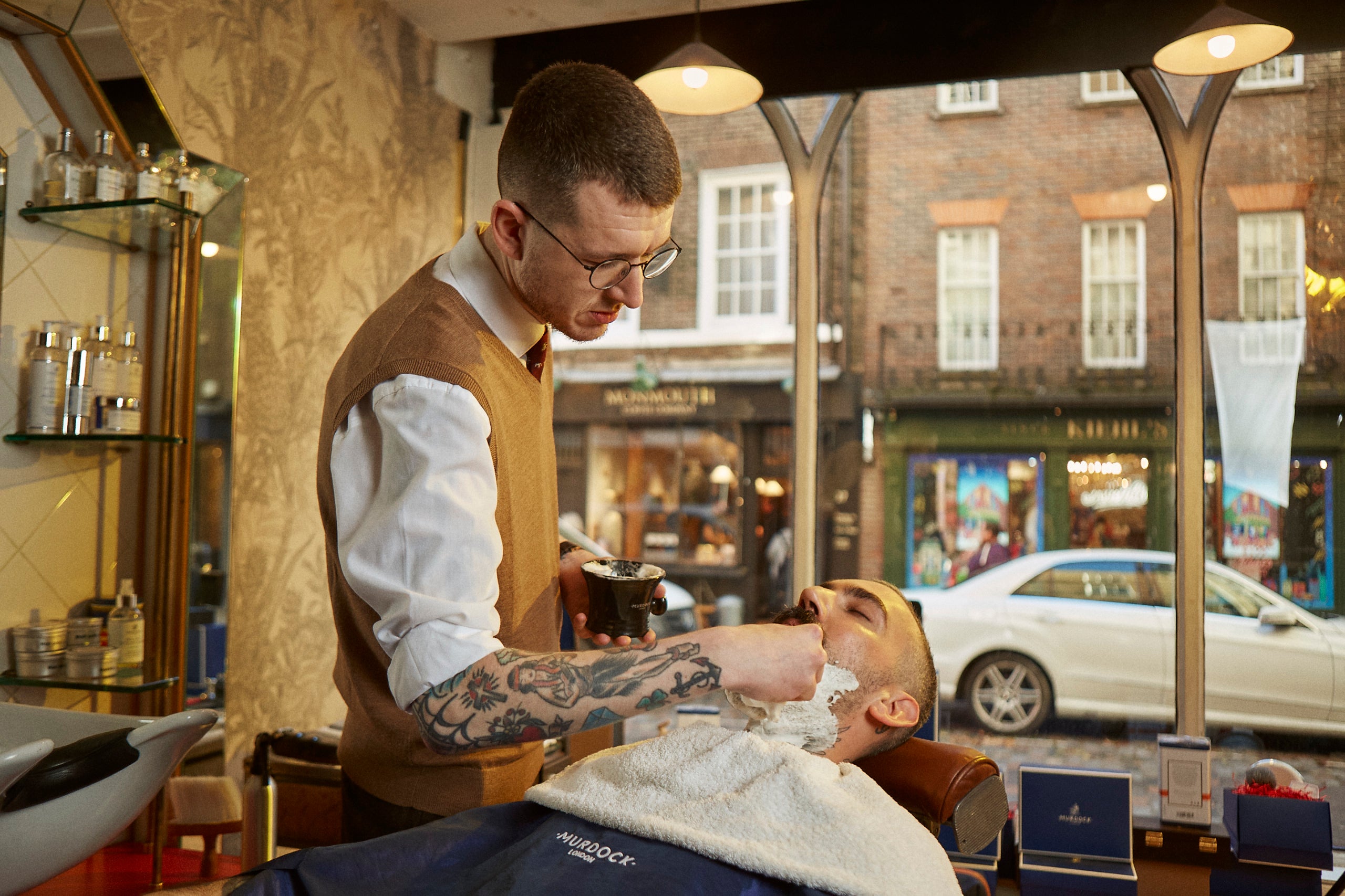Murdock is a gay friendly barber in London