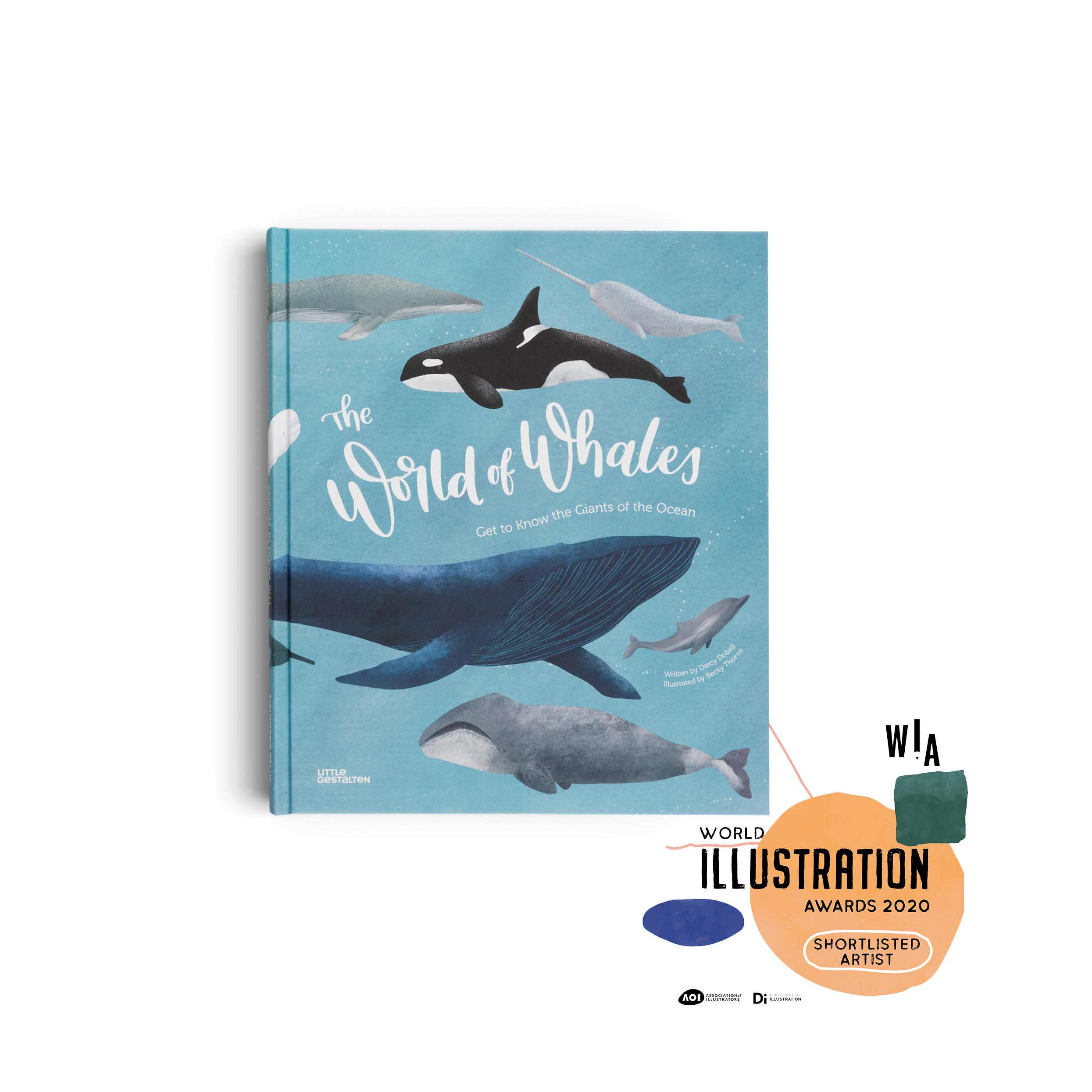 The World of Whales by Darcy Dobell and Becky Thorns about sea life and whales