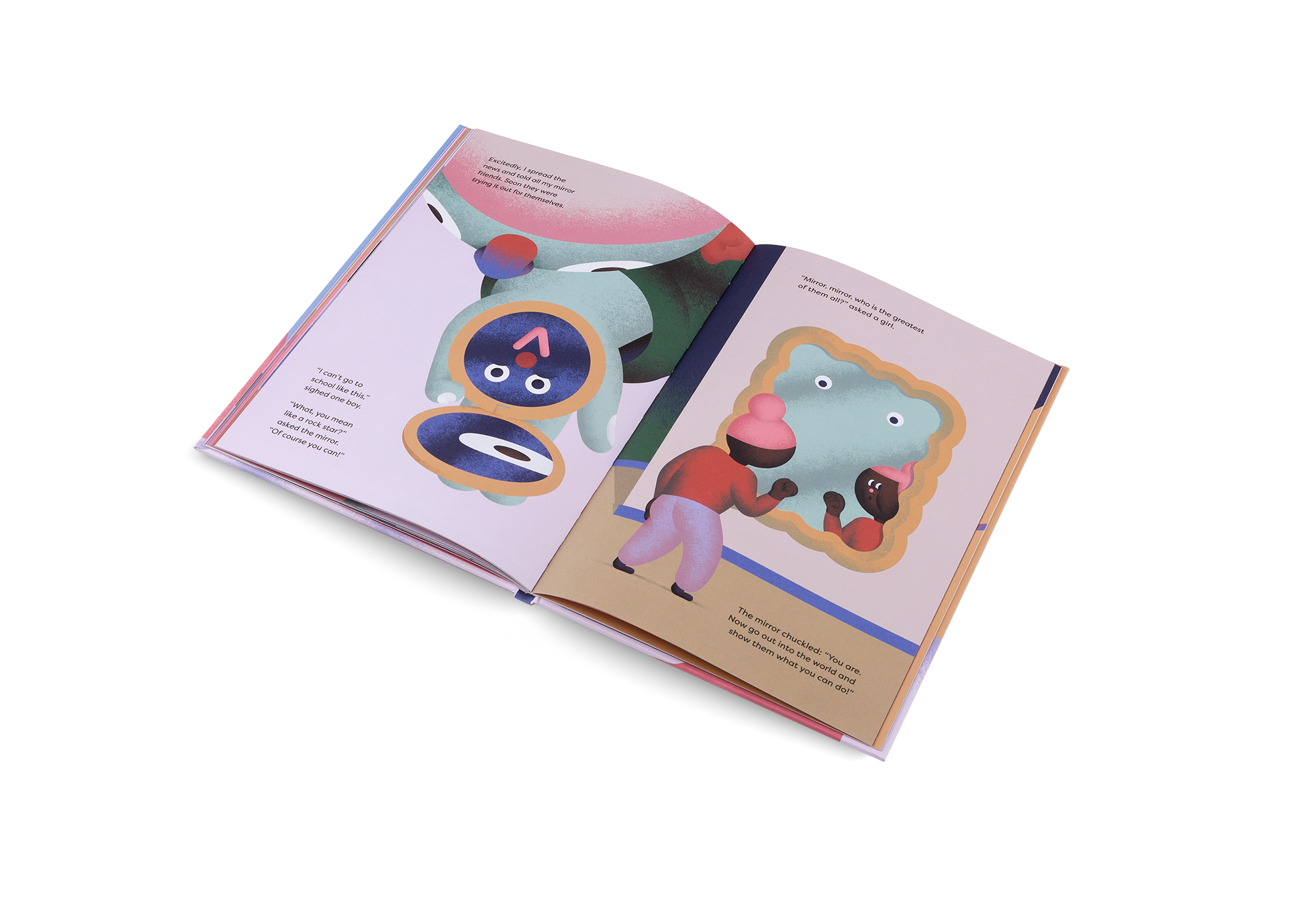 The mirror chuckled: “You are. Now go out into the world and show them what you can do!”