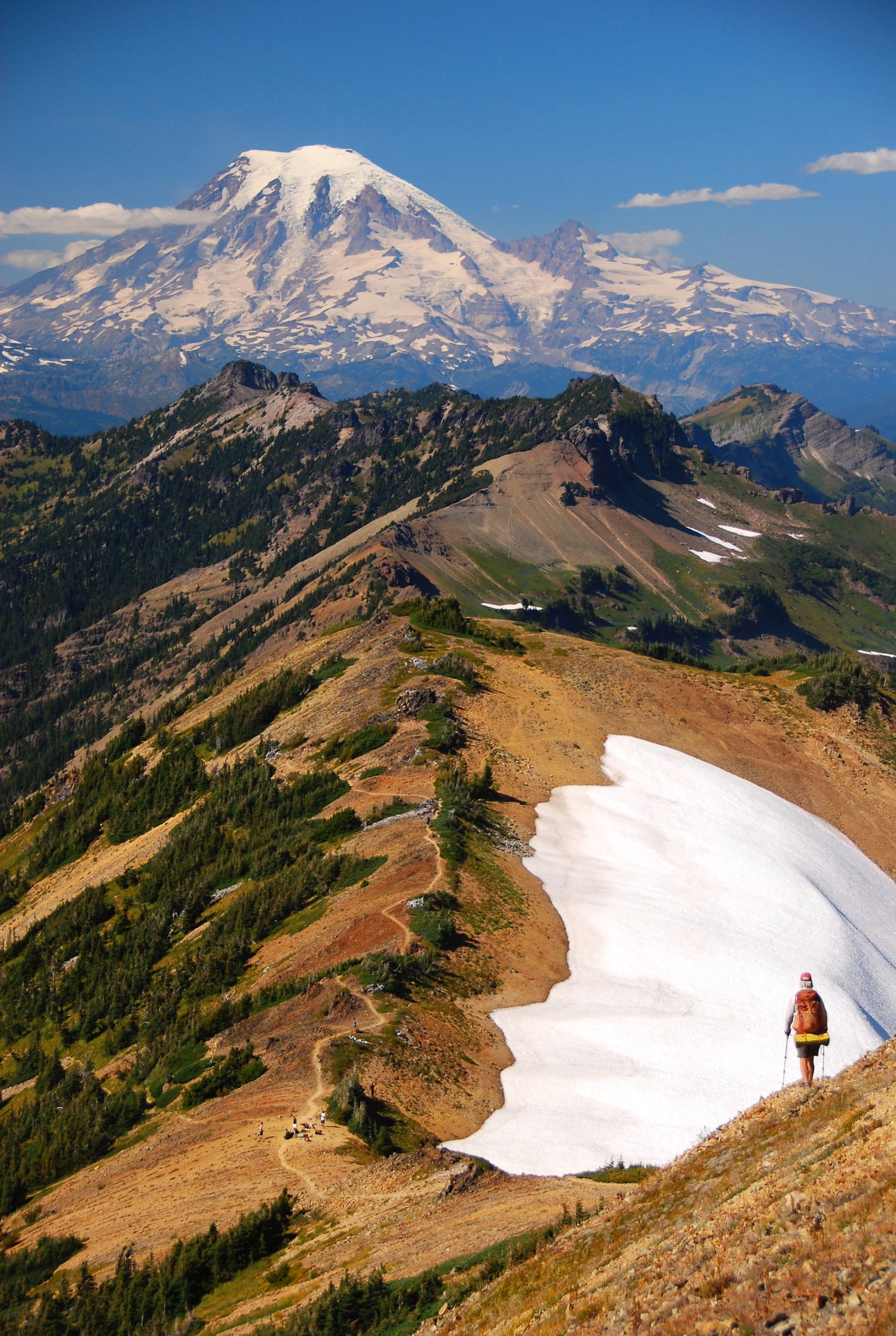 Hiking in the mountains in Wanderlust USA
