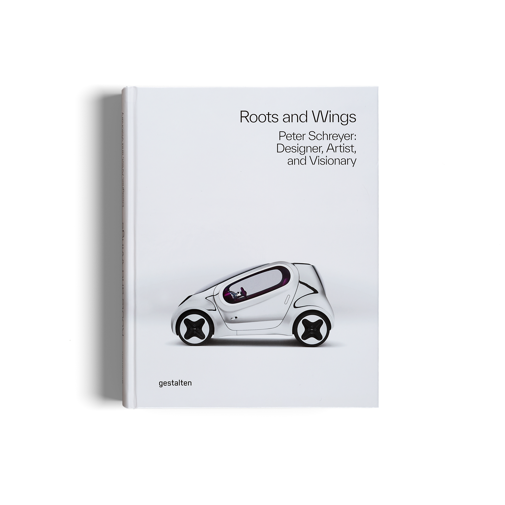 Roots and Wings is a book about Peter Schreyer who is a designer, an artist, and and a visionary