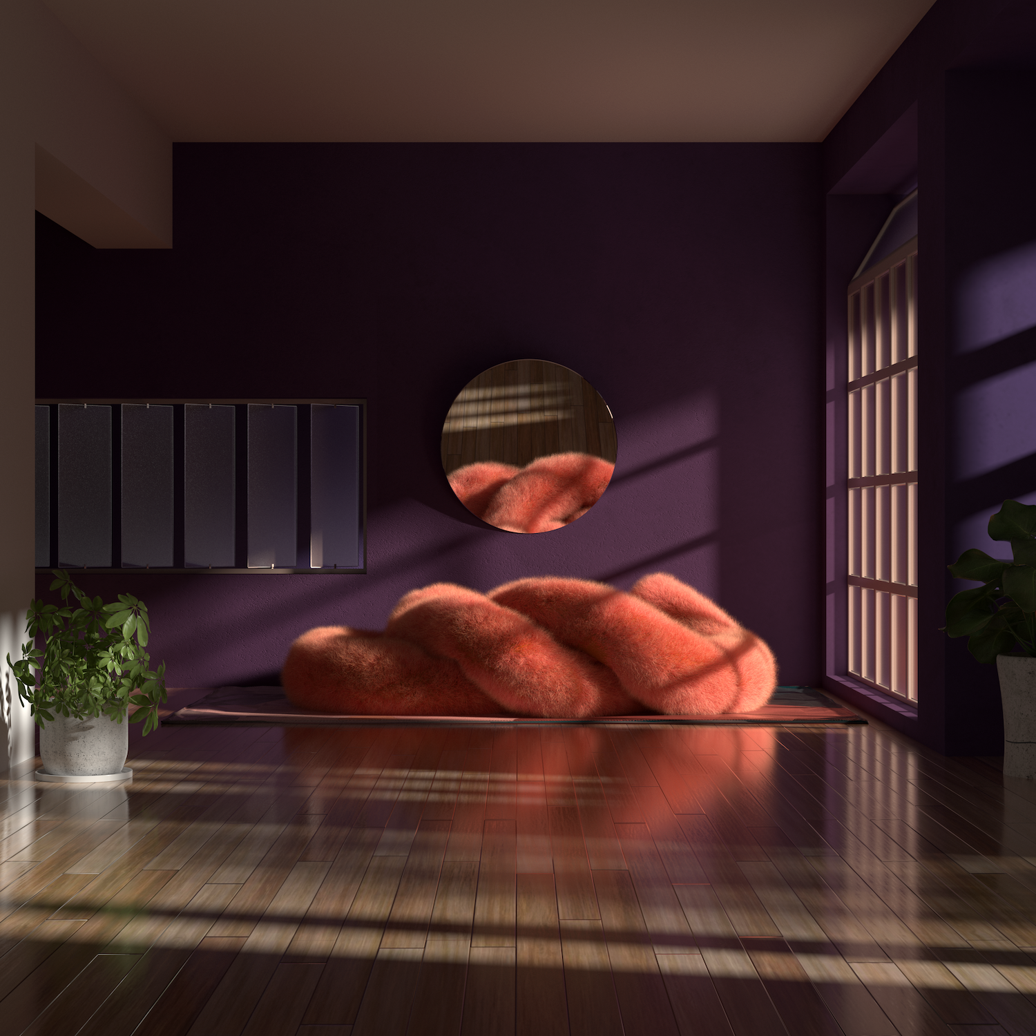 Unfunctional furniture in Dreamscapes & Artificial Architecture