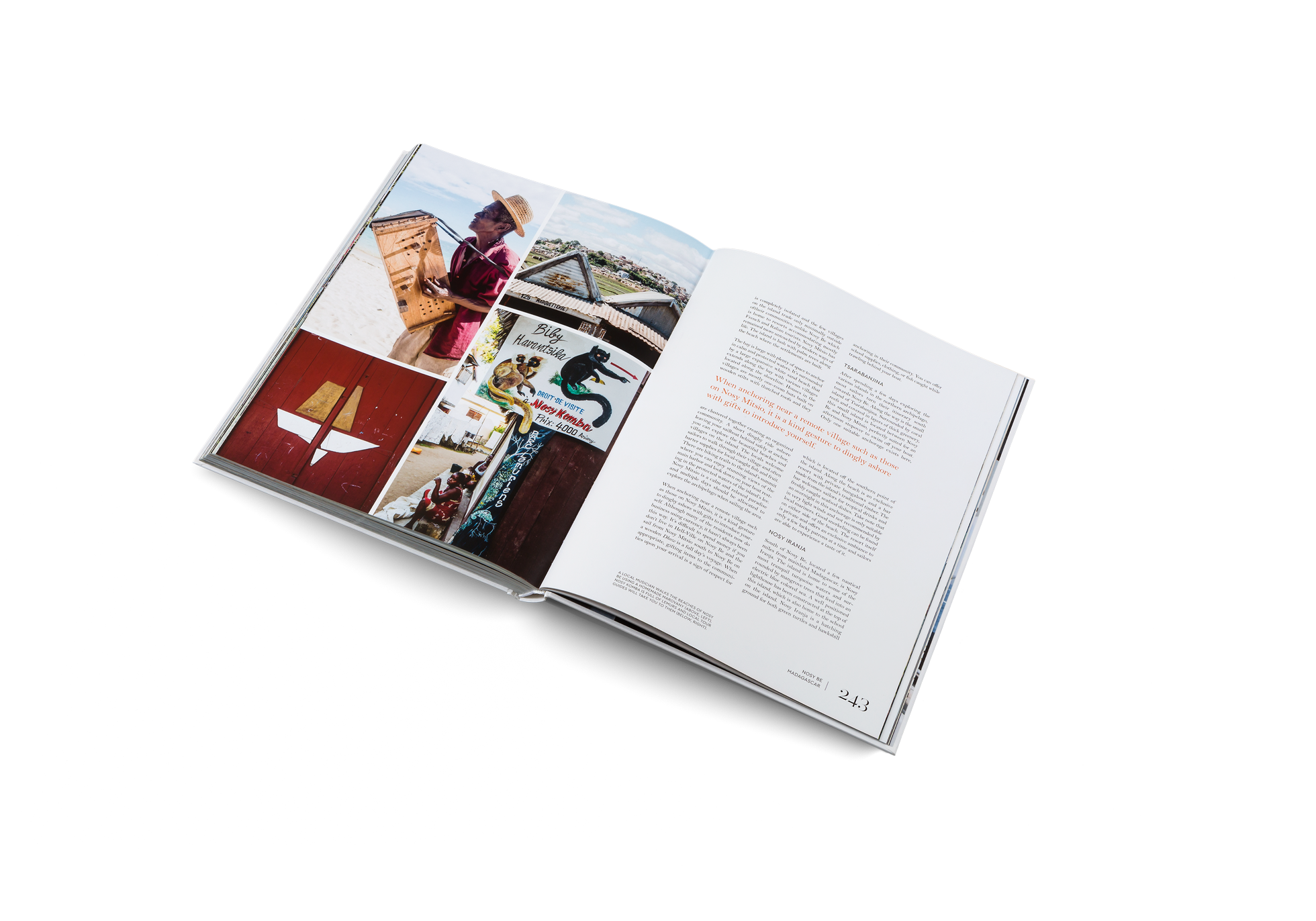 Anchoring near a remote village in Nosy Mitsio in Sailing the Seas