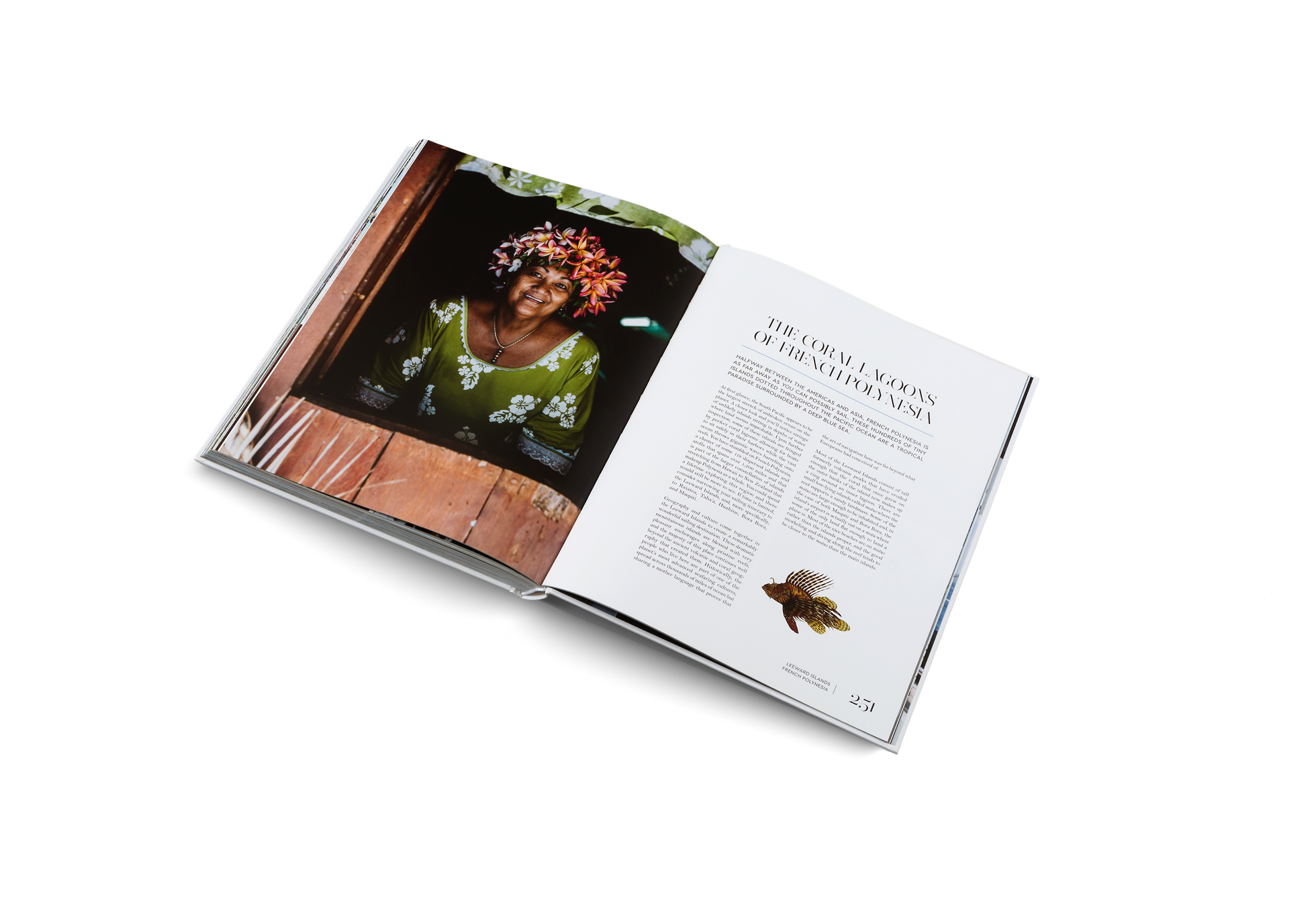 The Coral Lagoon of French Polynesia in Sailing the Seas