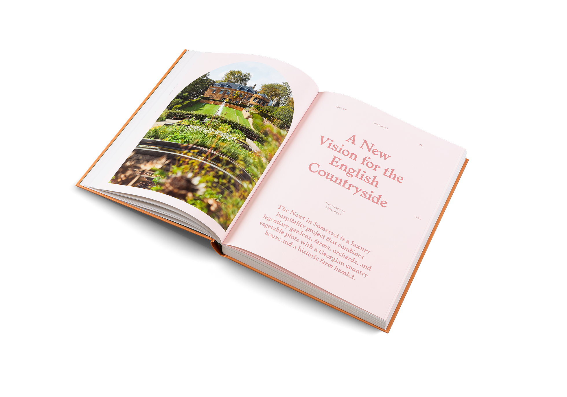 The Newt in Somerset is a luxury hospitality project that combines legendary gardens, farms, orchards, and vegetable plots with a Georgian country house and a historic farm hamlet. This beautiful hotel is featured in Slow Escapes by gestalten.