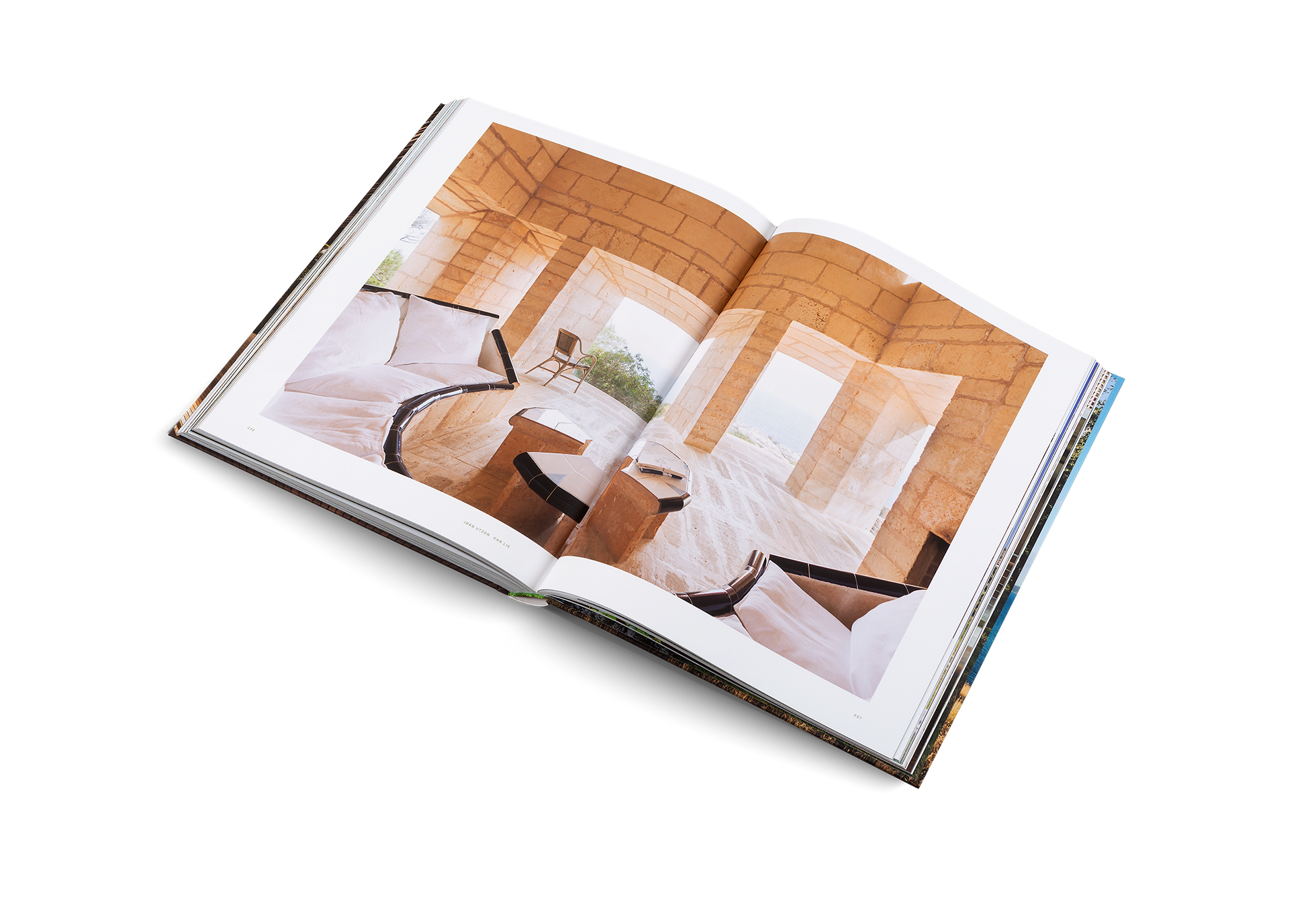 Can Lis is a Mediterranean temple and home. Situated atop a sheer cliff, the house by Jørn Utzon is constructed from using the region’s distinctive yellow-pink sandstone, known locally as marés. This fascinating project is featured in the book Sublime Hideaways published by gestalten.