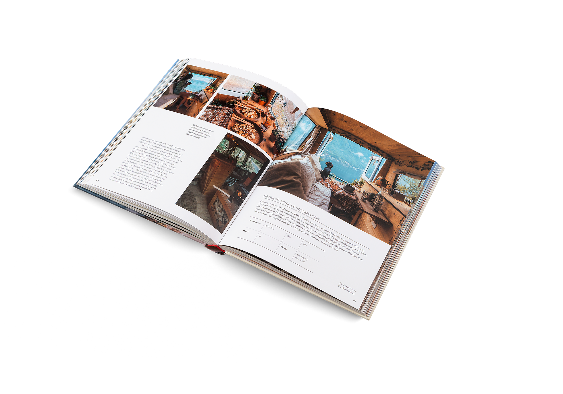 The Peugeot J7’s age means that it travels slowly, and there is no air-conditioning or cruise control installed. But, the owners note, these shortcomings are what make traveling in the Peugeot so unique