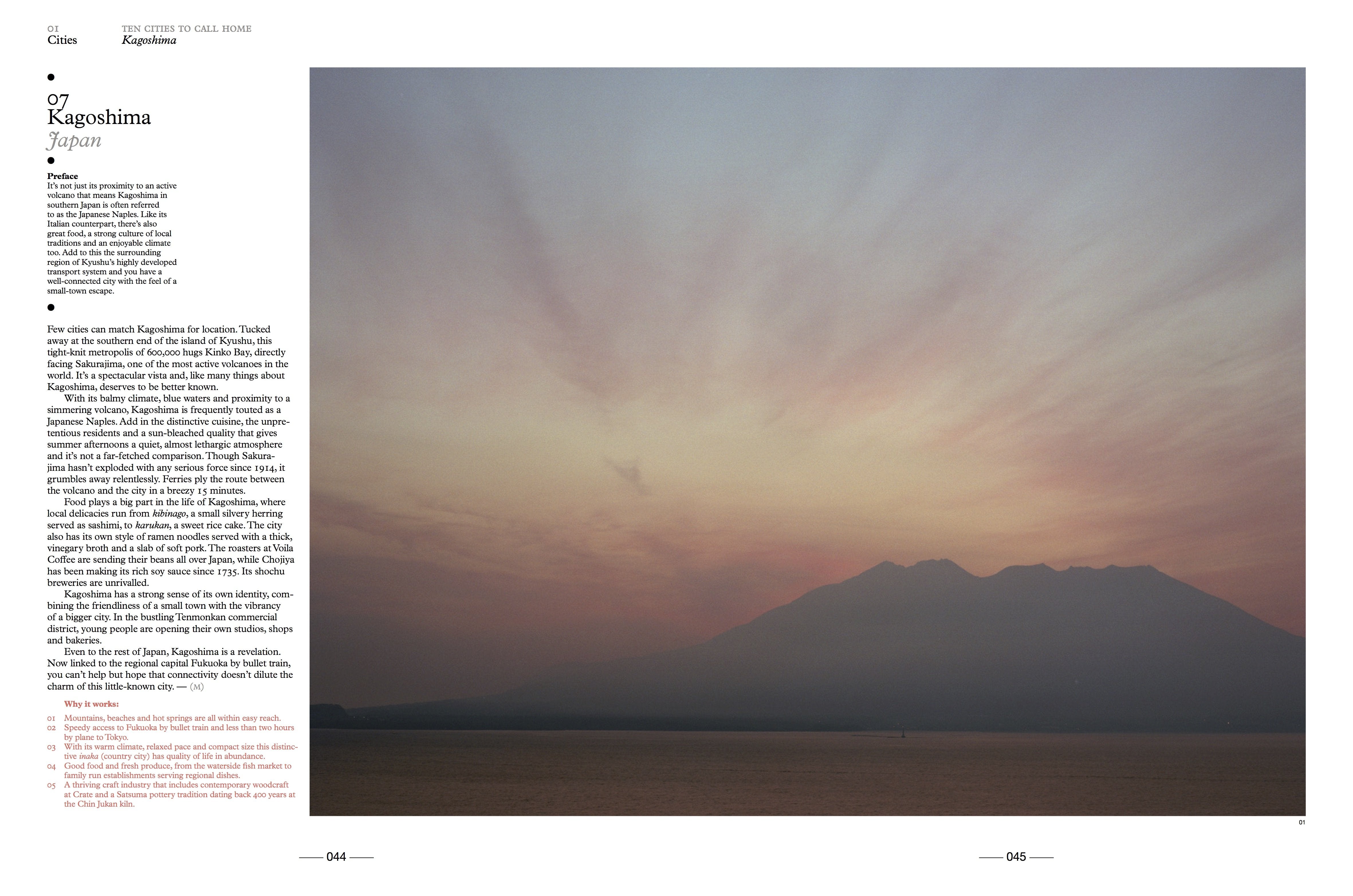 Kagoshima essay on a city in The Monocle Guide to Better Living