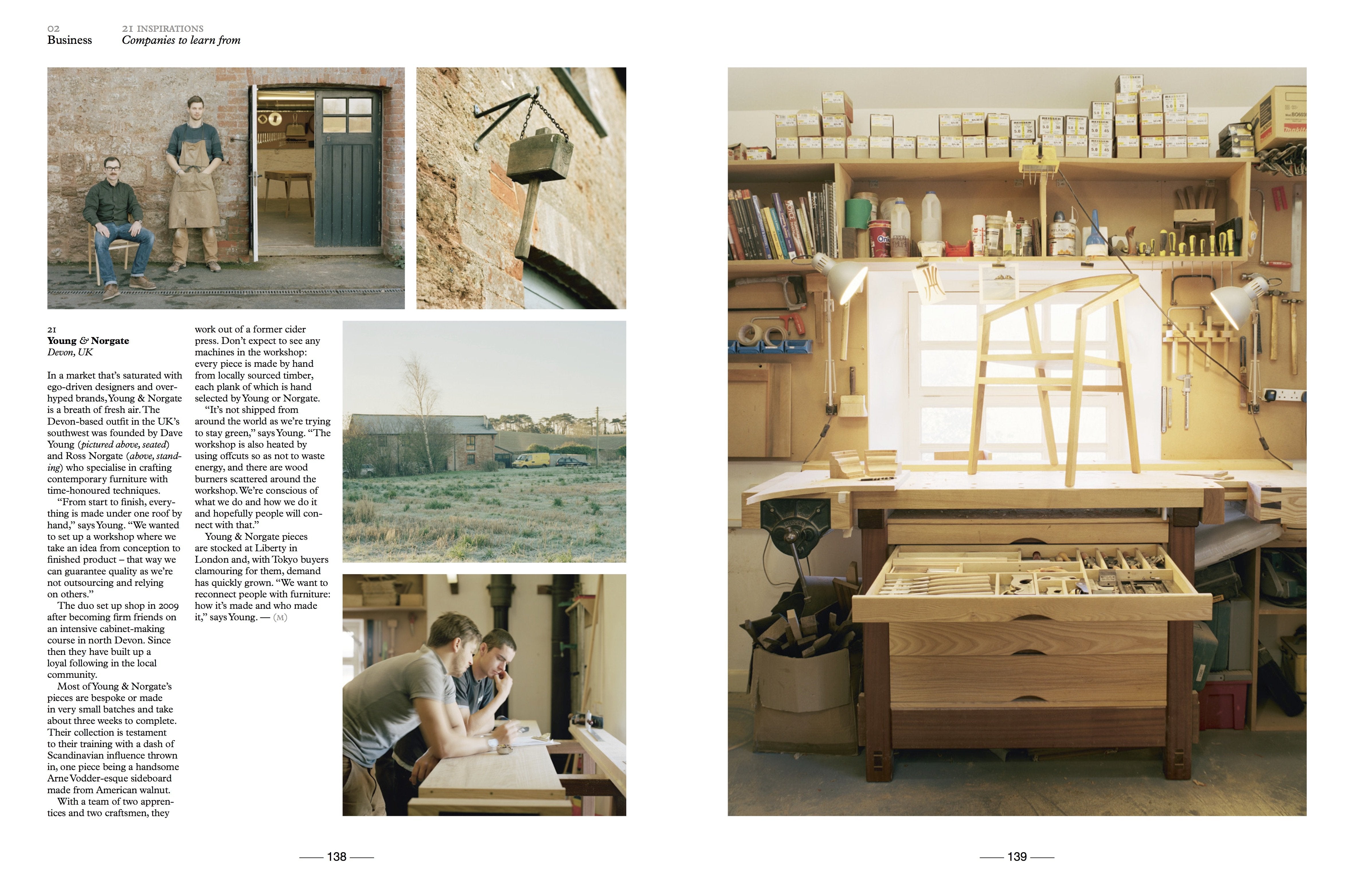 Companies to learn from in The Monocle Guide to Better Living