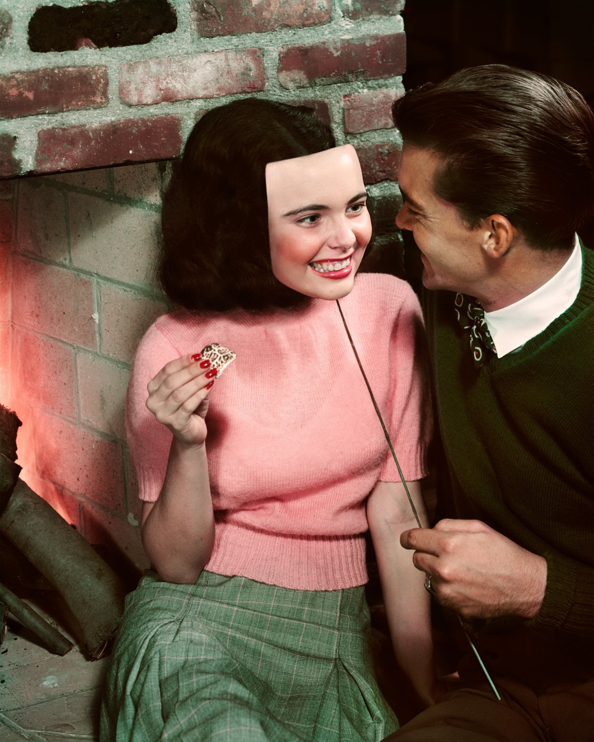 A collage by Polish artist Weronika Gesicka in The Age of Collage 3 by gestalten