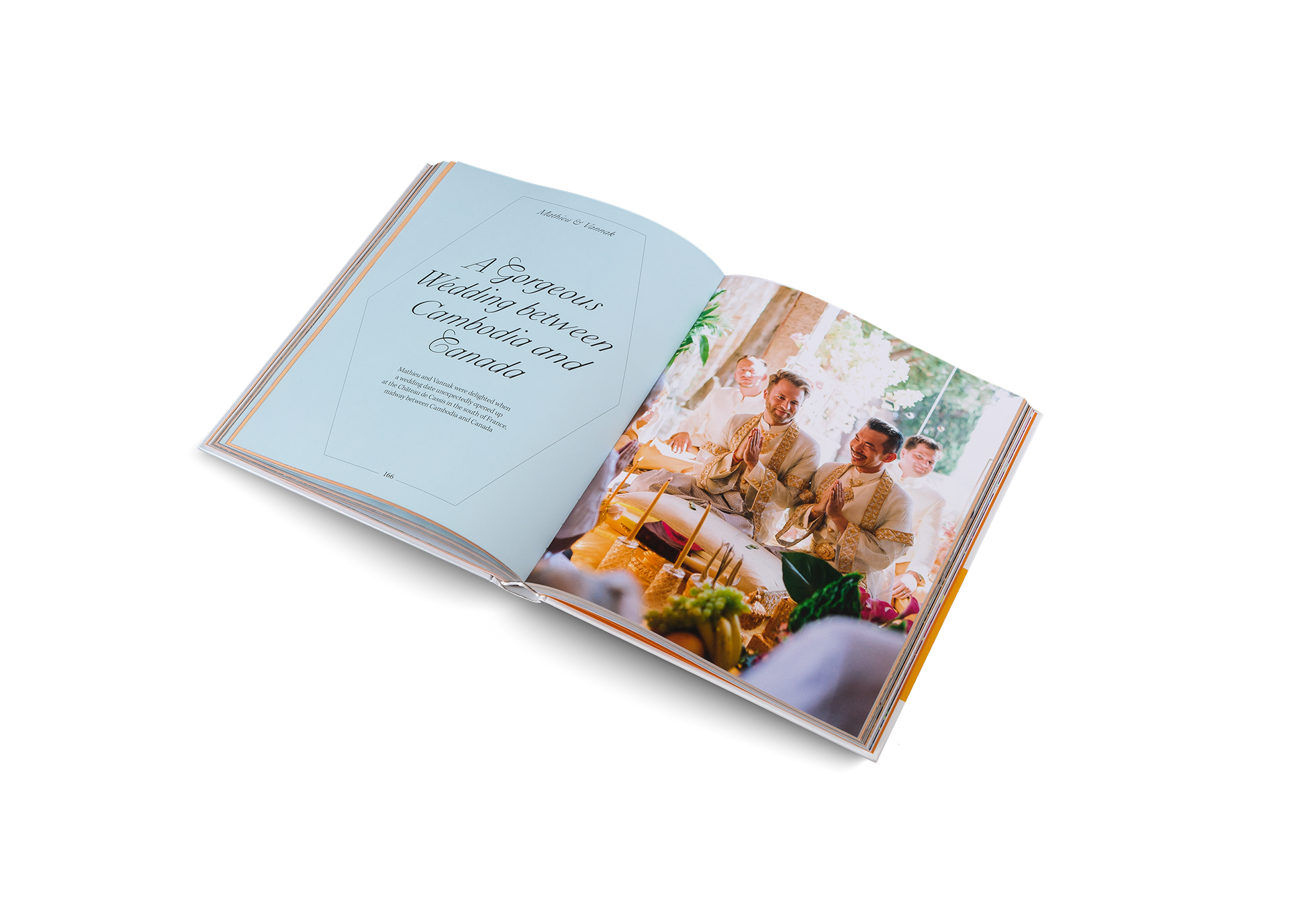 Mathieu and Vannak were delighted when a wedding date unexpectedly opened up at the Château de Cassis in the south of France, midway between Cambodia and Canada