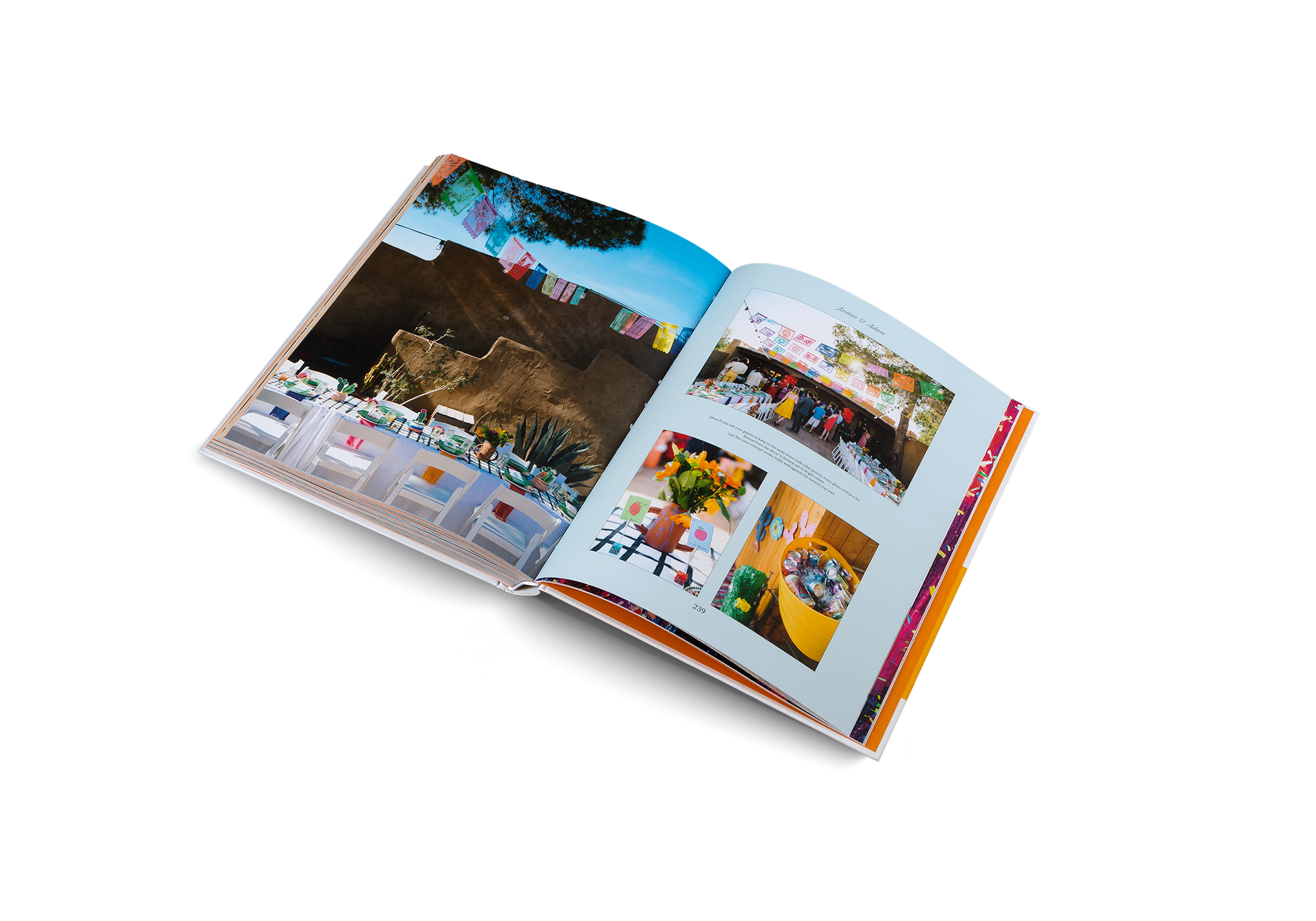 If you ask your guests to keep to the same dress code color palette, every photo will be a hit