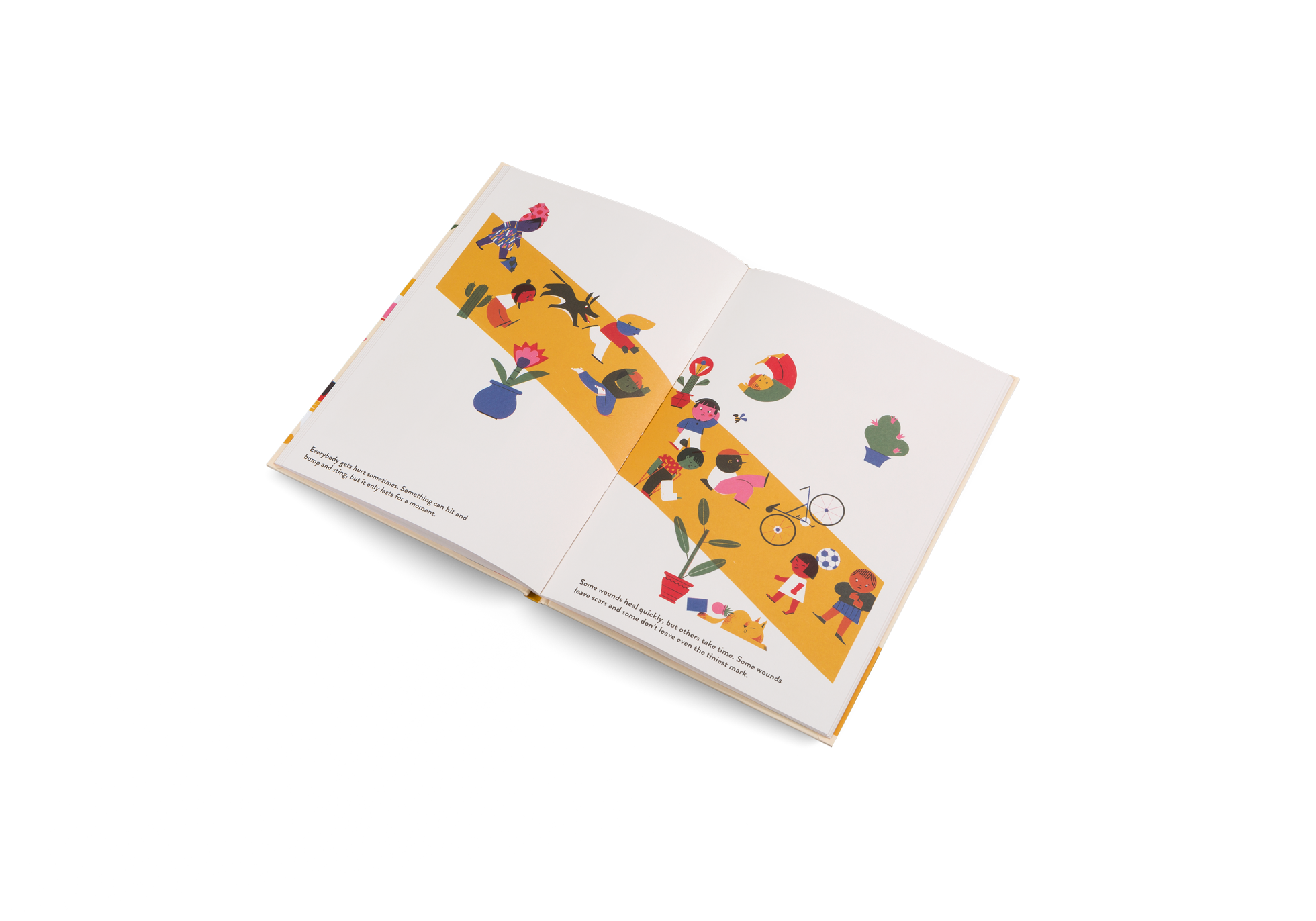 Everybody gets hurt sometimes in You and Me and Everybody Else by Marcos Farina