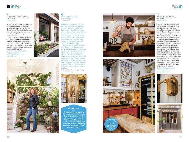 Spanish craftsmanship in The Monocle Travel Guide to Madrid