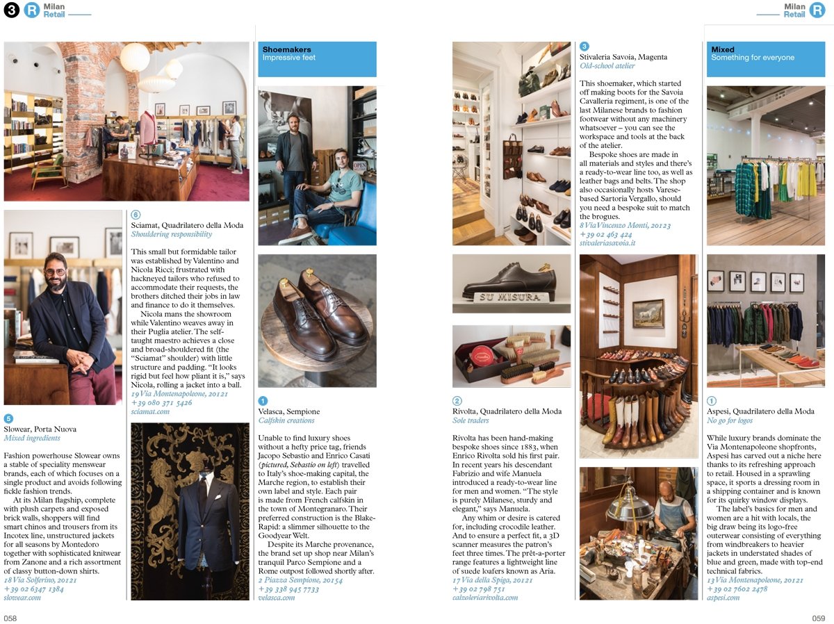 Best shops in Milan with The Monocle Travel Guide