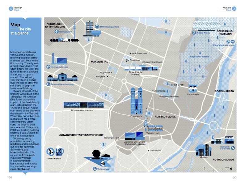 A Map of Munich in The Monocle Travel Guide to Munich+