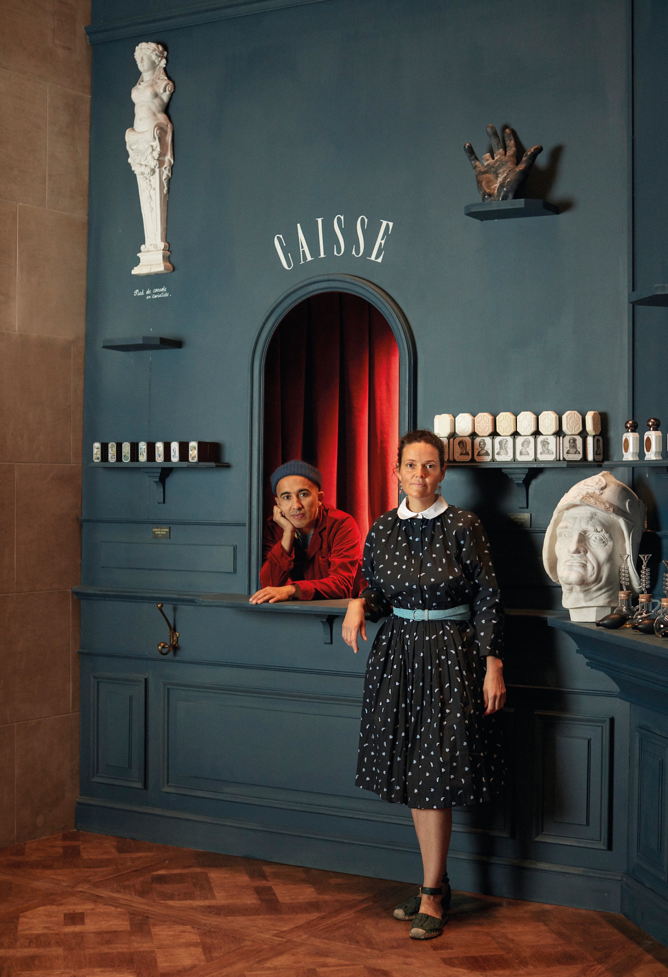 Victoire de Taillac and Ramdane Touhani, owners of Officine universelle Buly
