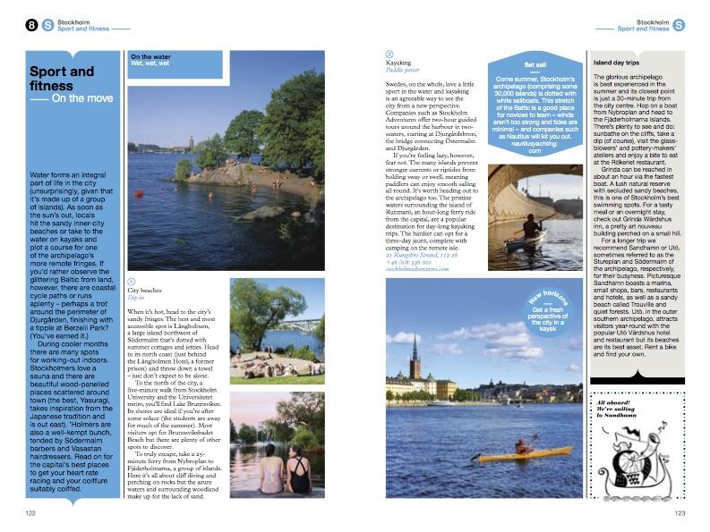 Sport and Fitness in The Monocle Travel Guide to Stockholm