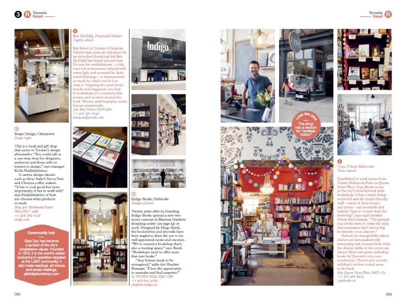 Type Books in Toronto with The Monocle Travel Guide