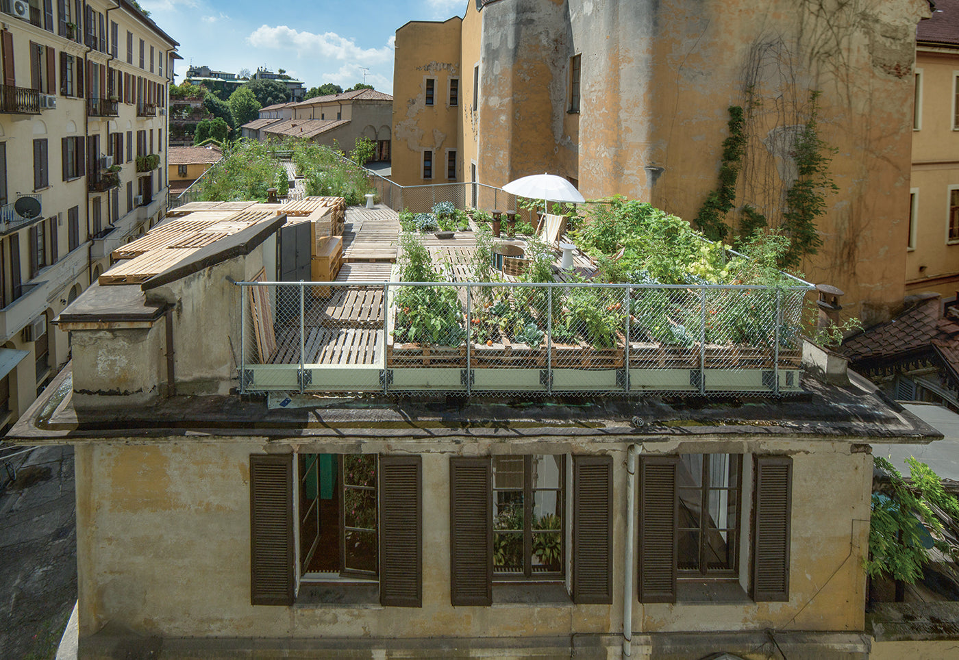 A Rooftop Garden Grows A Community in Milan