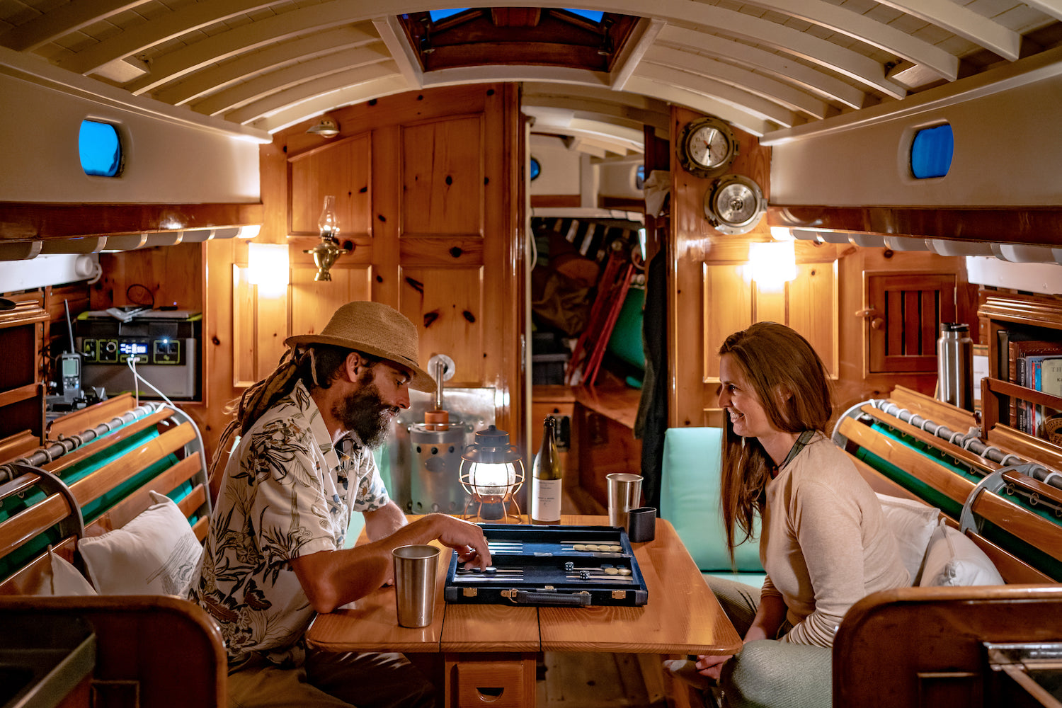 Moving onto a boat usually means living in a smaller space and doing without certain things. To be long-term happy with this way of life, it is worth creating as much space as possible below deck. Discover more in Boatlife by Katharina Charpian.