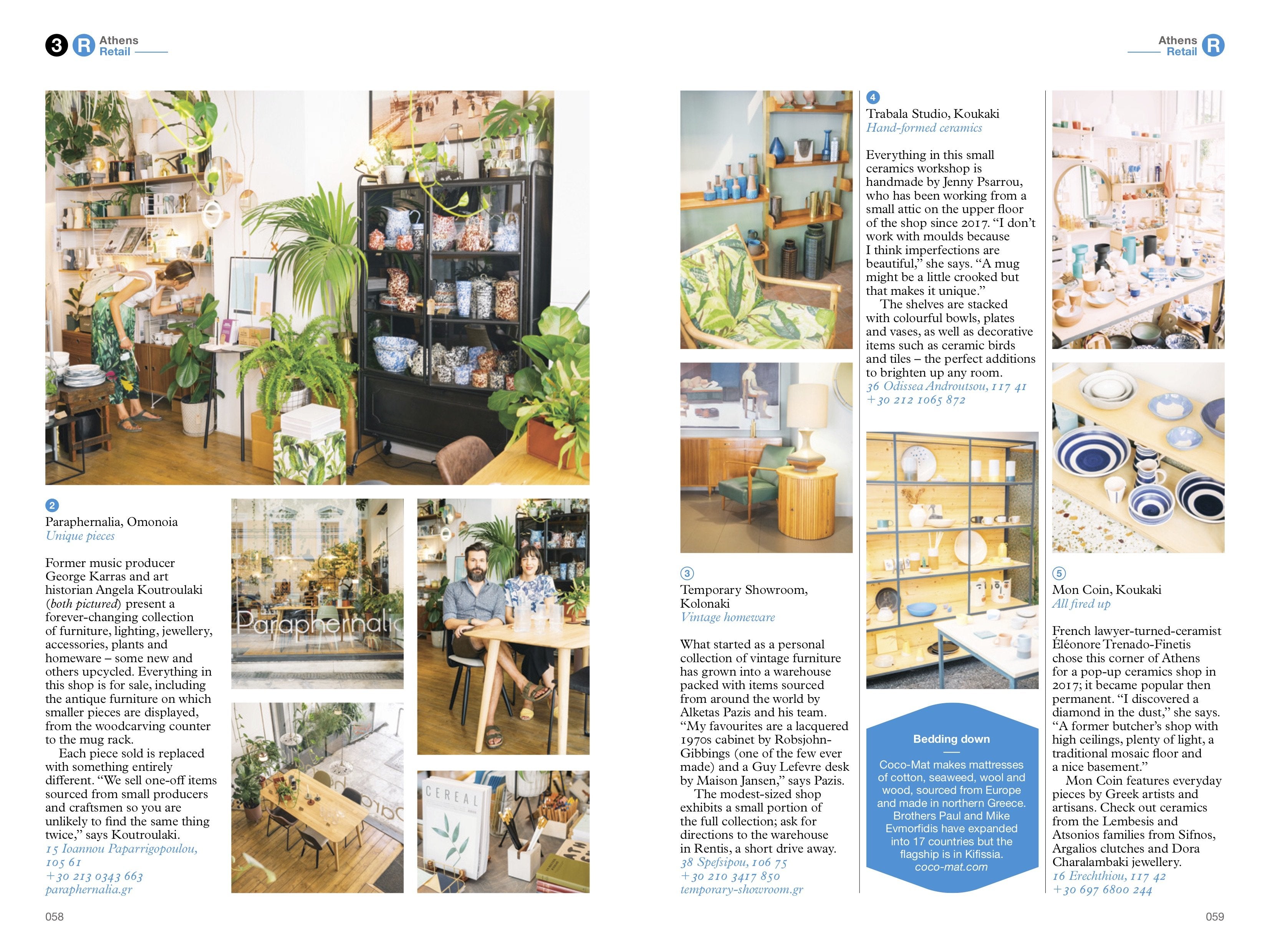 Shops and Retails in Athens with The Monocle Travel Guide