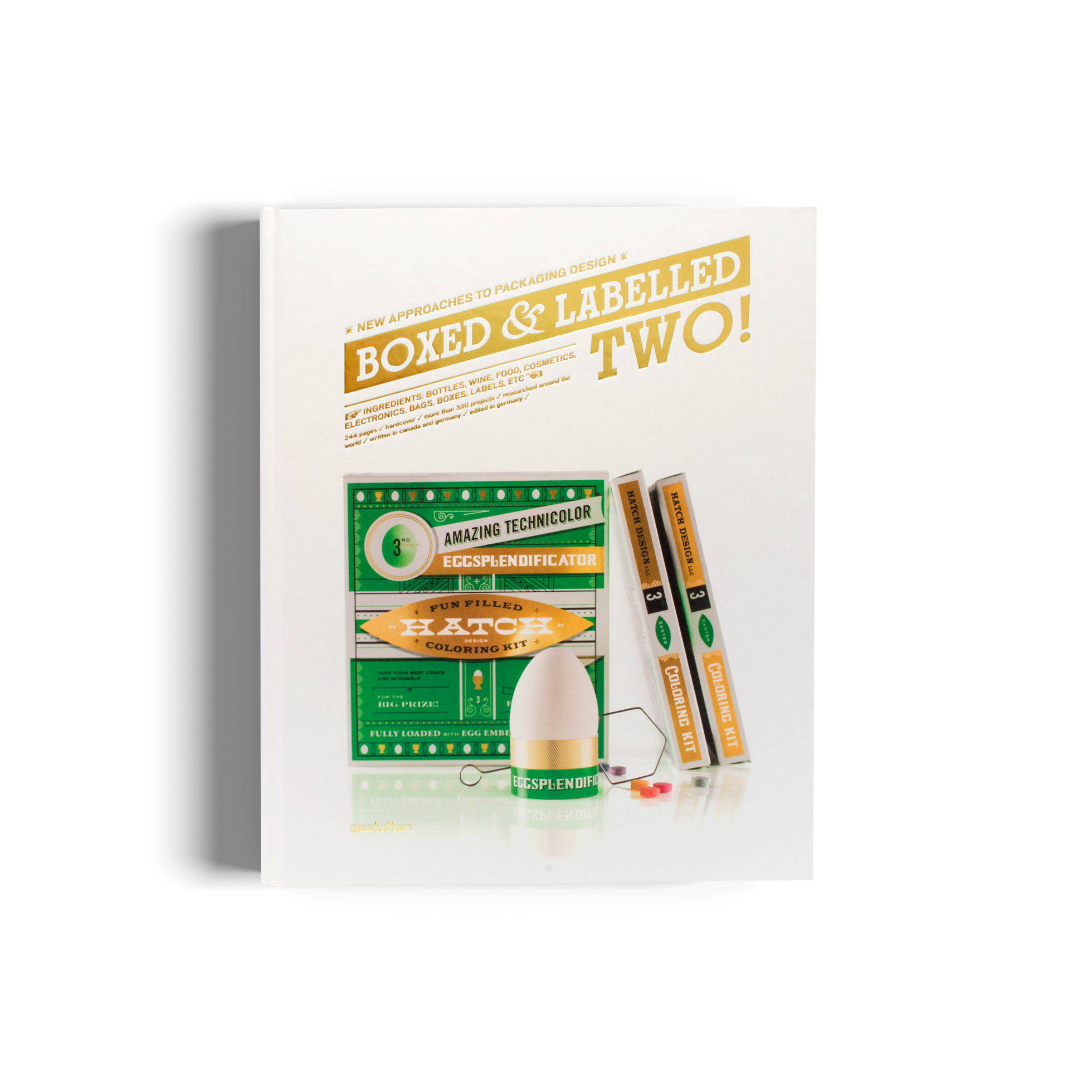 Boxed and Labelled Two package design gestalten book