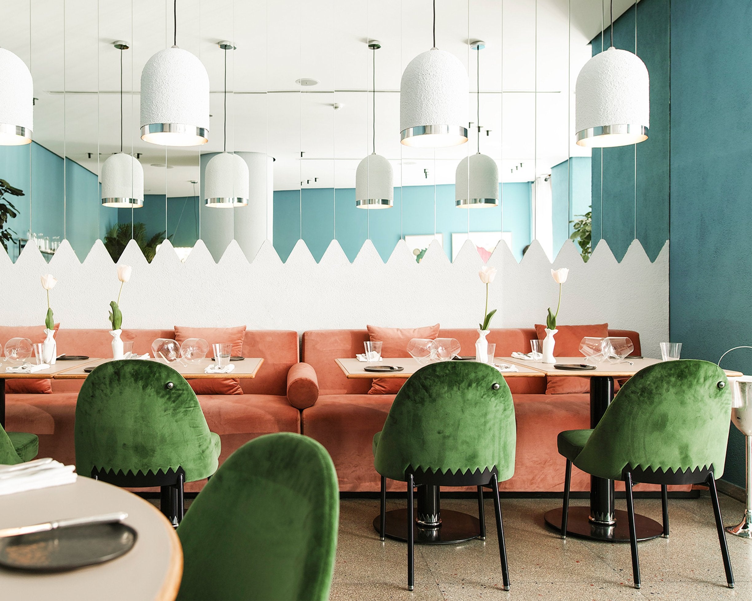 Appetizer restaurant café food interior gestalten book