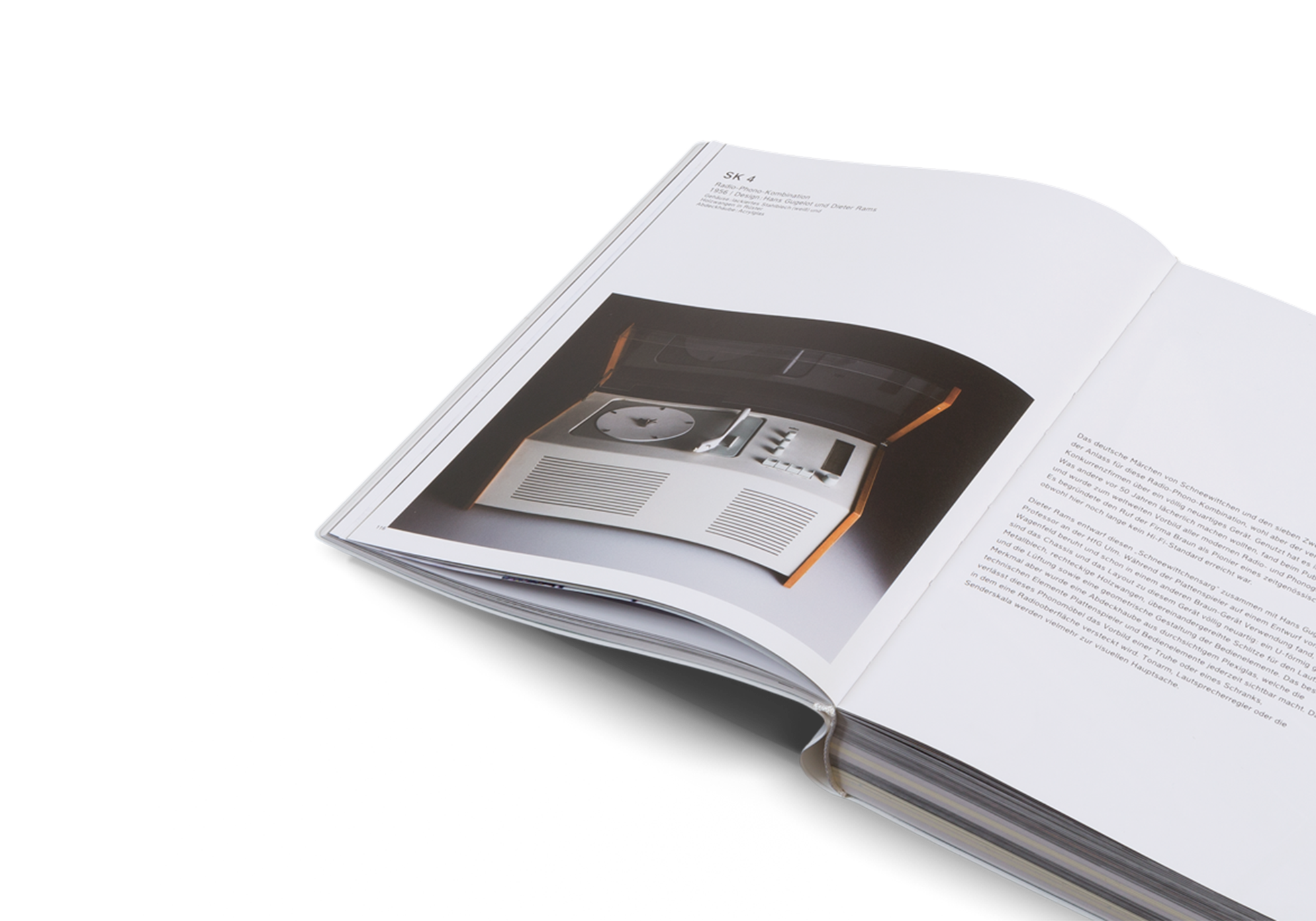 SK 4 is a radio and audio system designed by Dieter Rams and Hans Gugelot. It appears in Less and More: The Design Ethos of Dieter Rams