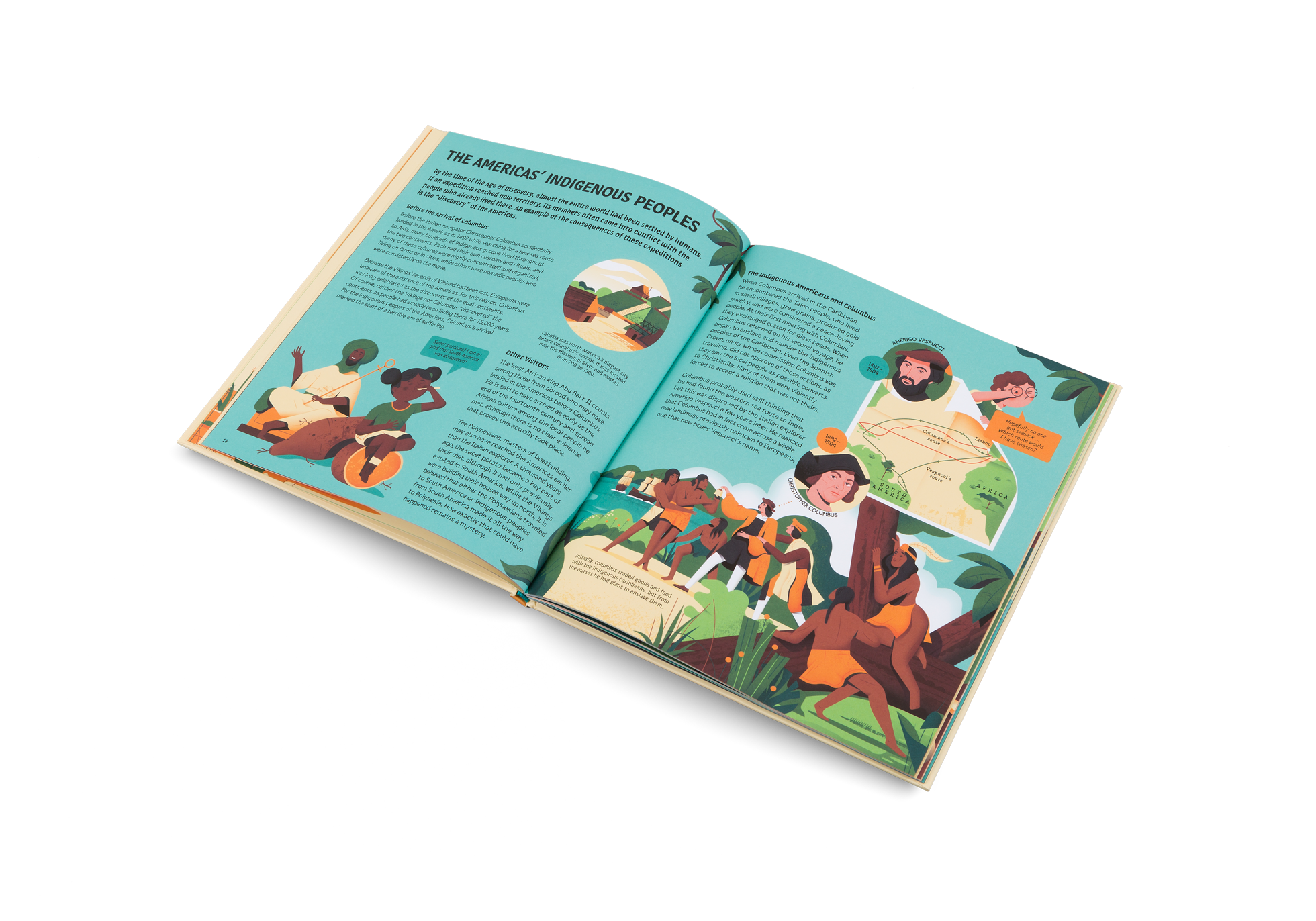 Meet the America's indigenous peoples in Explore the World by Little Gestalten