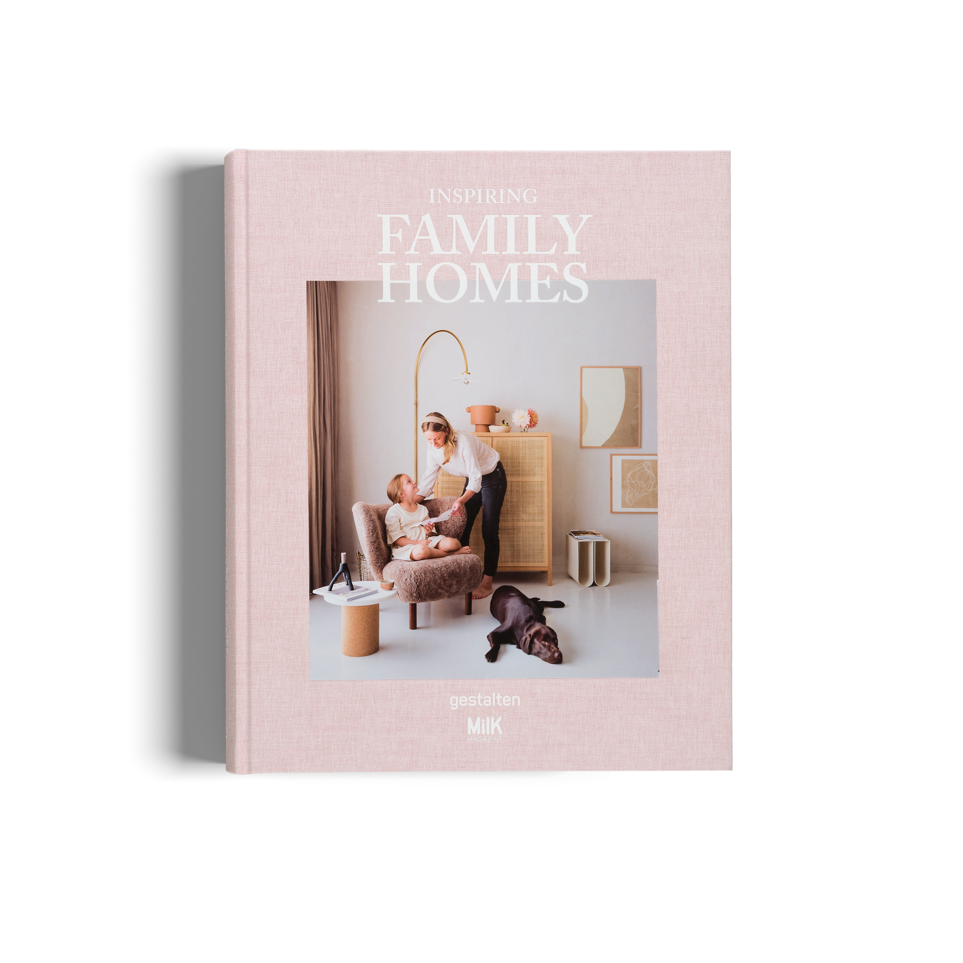 Inspiring Family Homes is a book about family-friendly interior design by MilK and gestalten