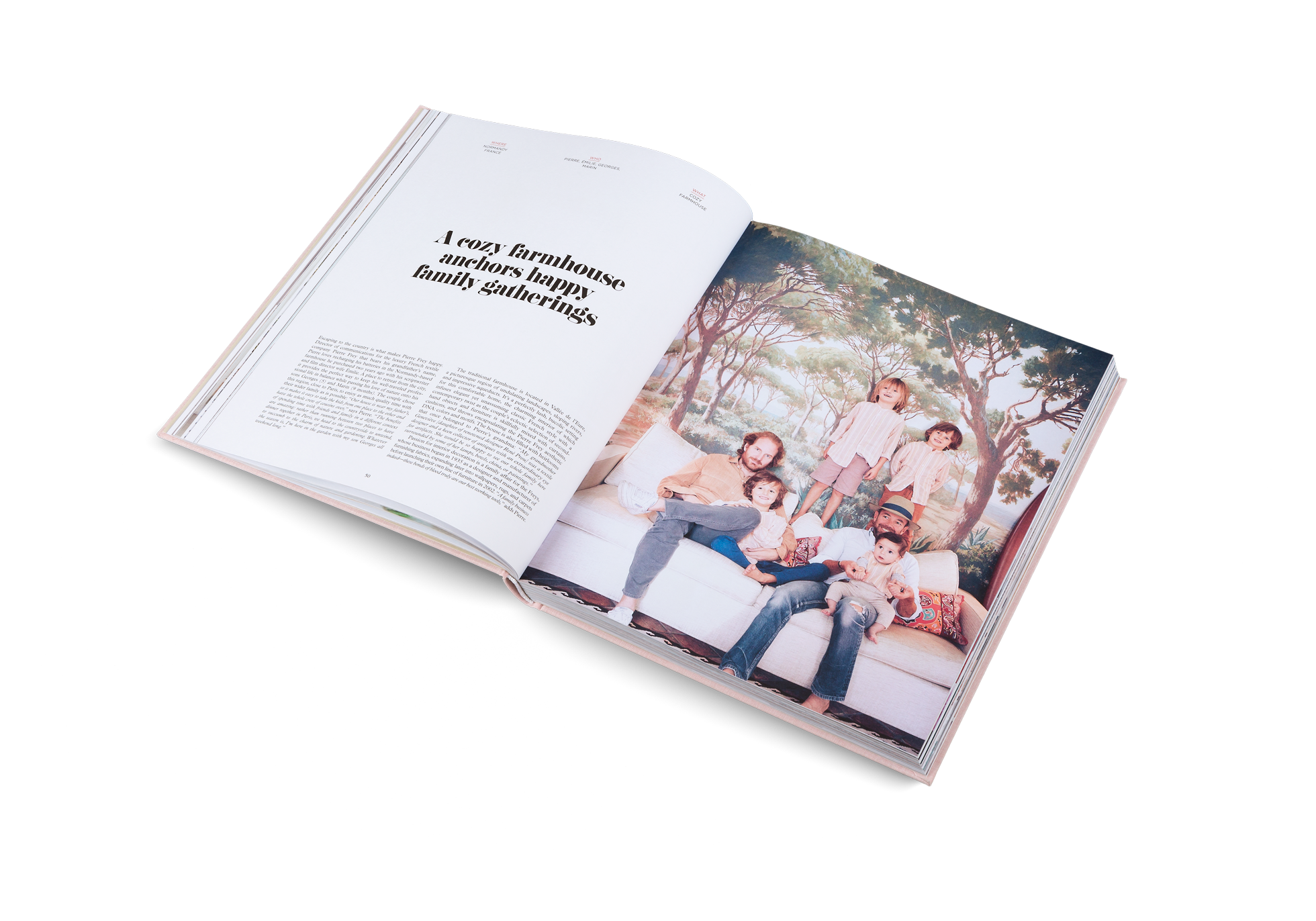 Discover how this cozy farmhouse in Normandy anchors happy family gatherings in Inspiring Family Homes by gestalten and MilK Magazine.