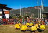 Buddhist mask dance at Jampa Lhakhang in Dakar, the capital of the Bumthang district. This images were taken on the Bumthang Cultural Trek featured in Wanderlust Himalaya by Cam Honan.