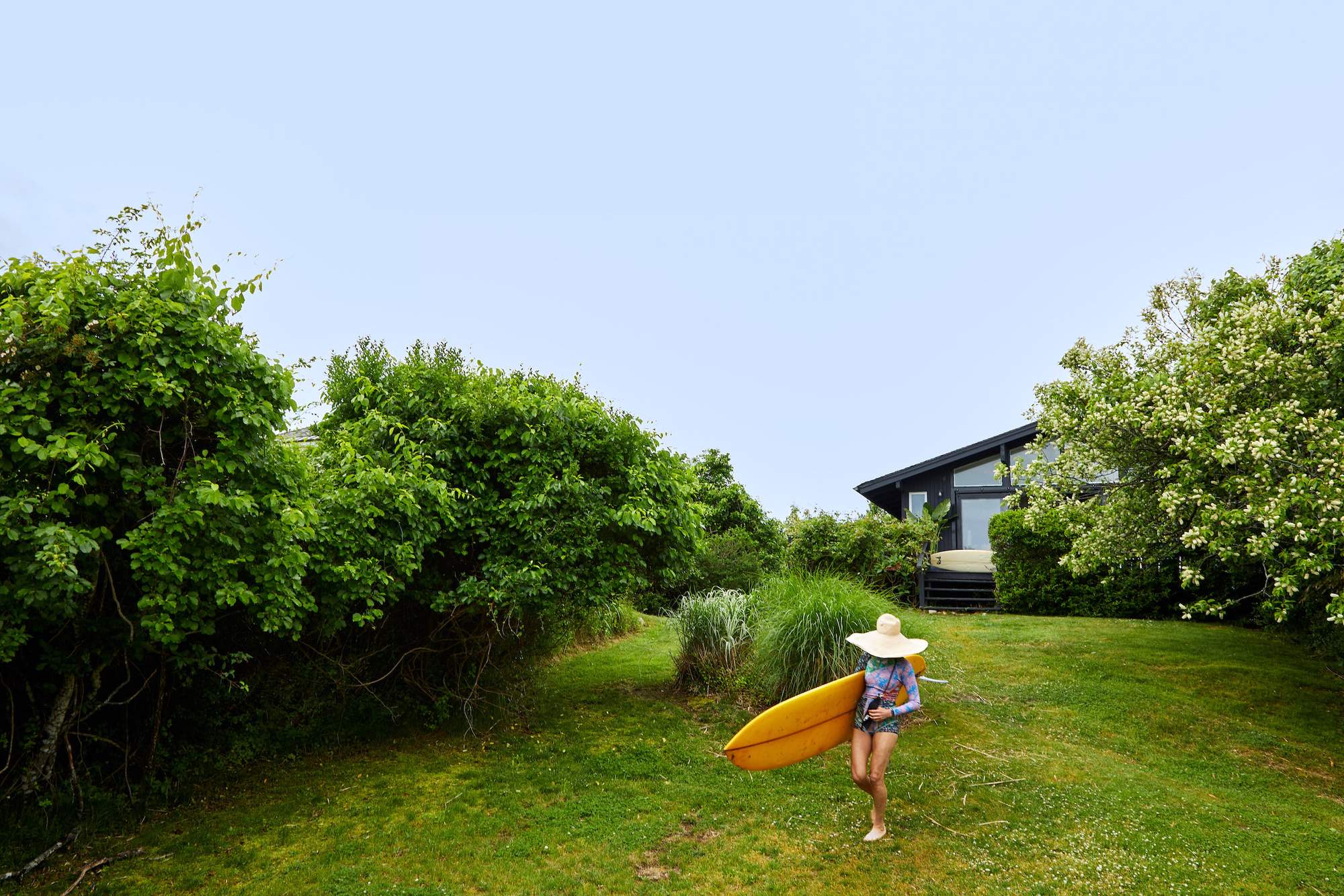 Cynthia Rowley in her house in Montauk