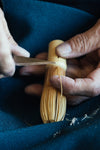 Japanese matcha tea whisks maker in Handmade in Japan
