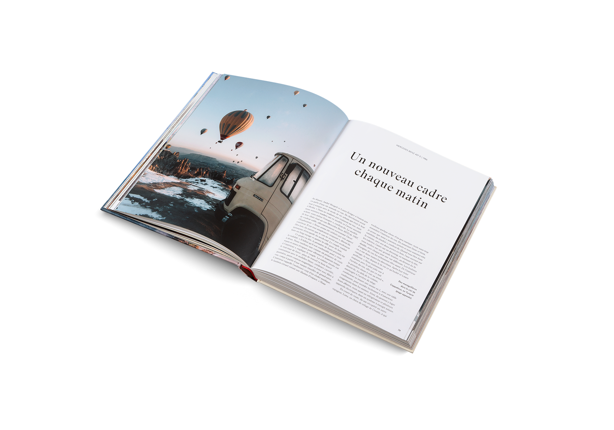 La vie nomade et l’aventure en van permet de découvrir un nouveau cadre chaque matin.