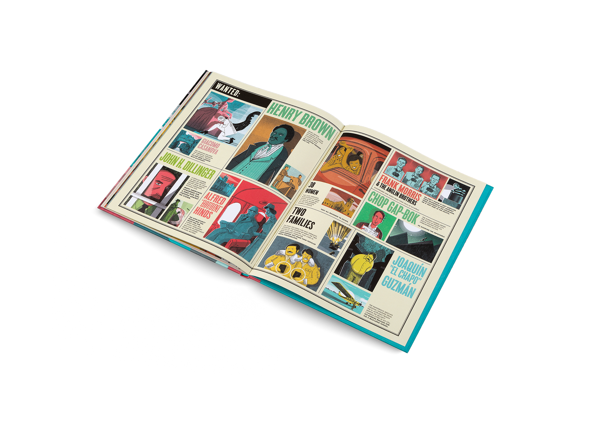 Legendary Escapes is the most wanted children's book about incredible breakouts.